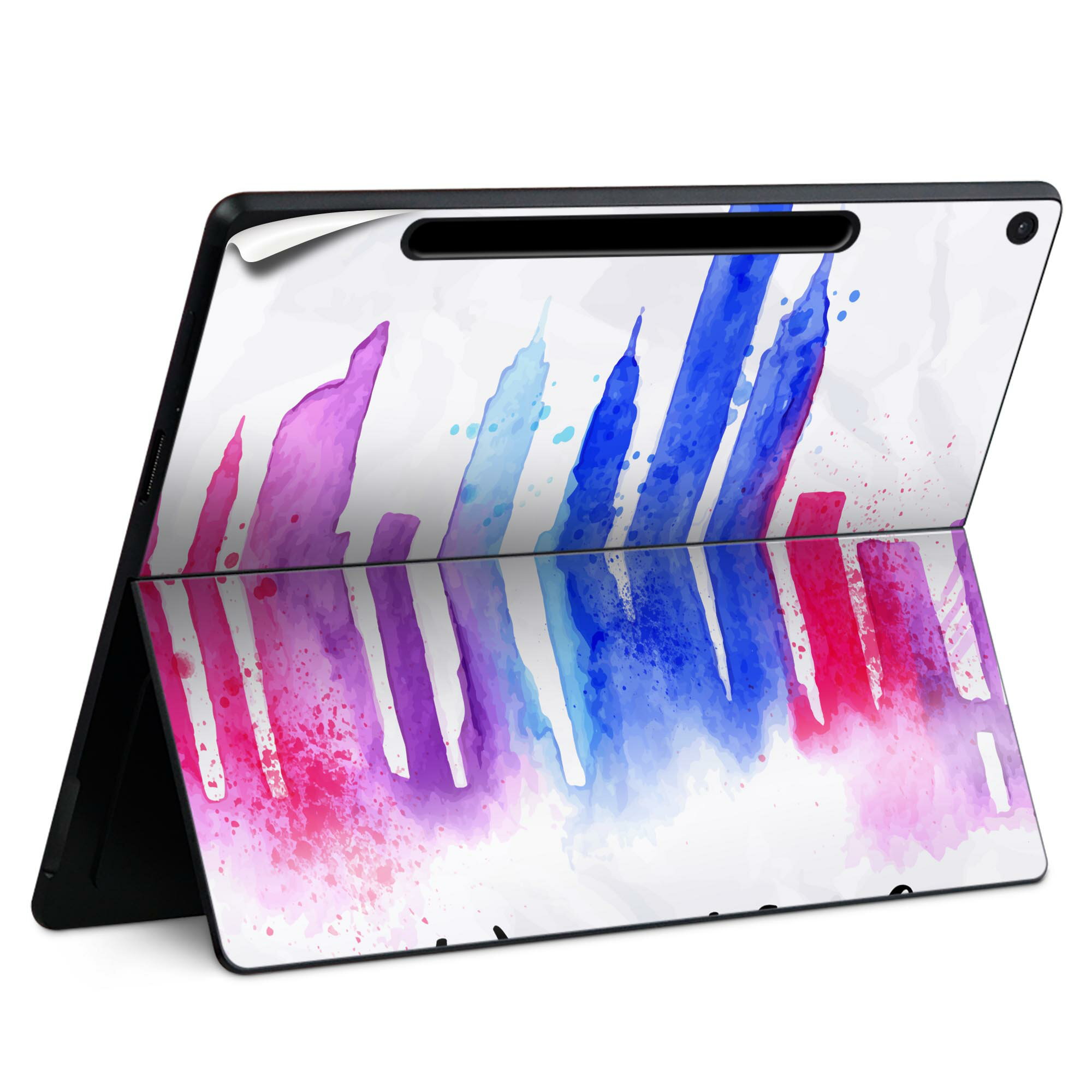 Surface Pro 12 インチ (2025) 用 スキンシール 全面スキンシール フル SurfacePro12 用 背面 底 ステ..