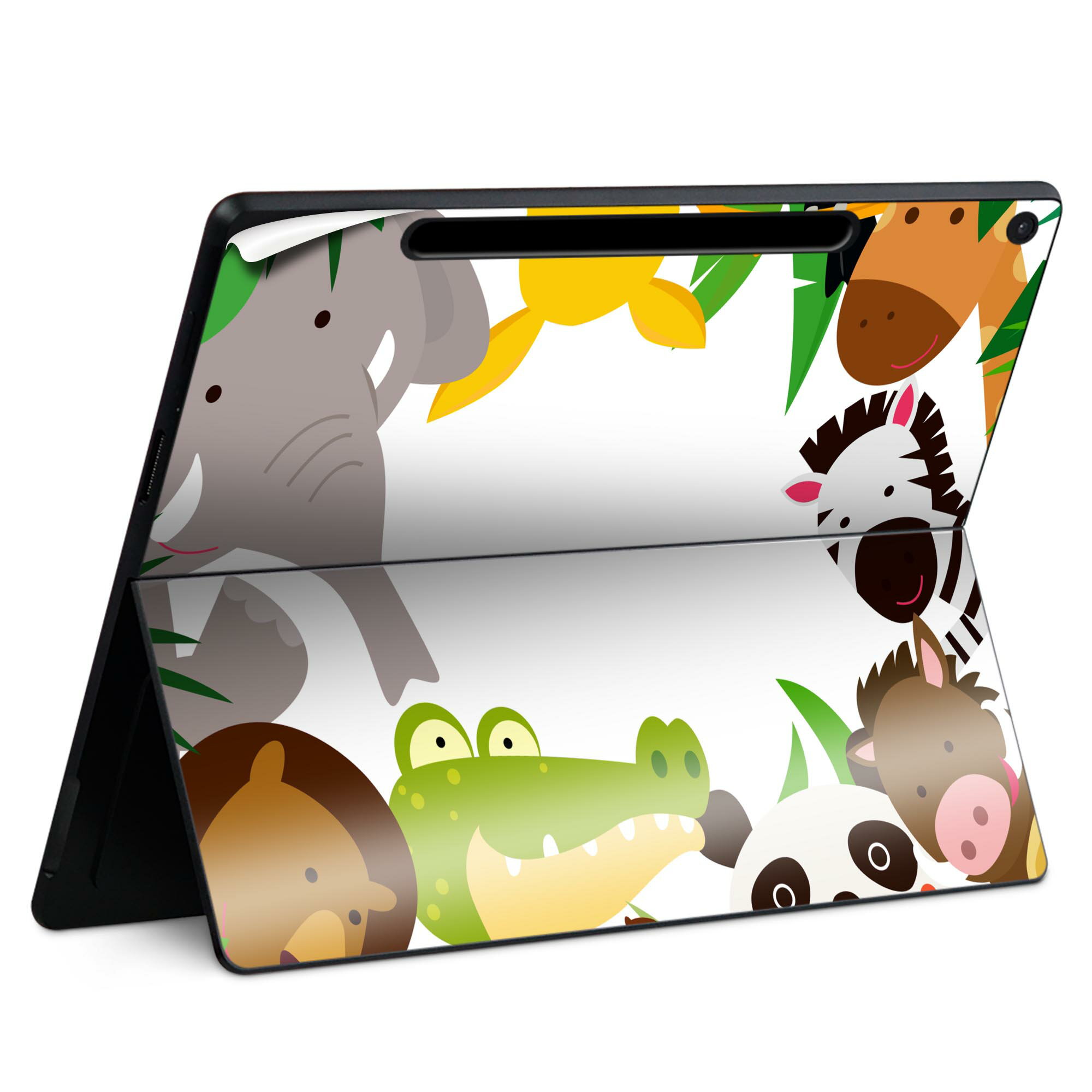 Surface Pro 12 インチ (2025) 用 スキンシール 全面スキンシール フル SurfacePro12 用 背面 底 ステ..