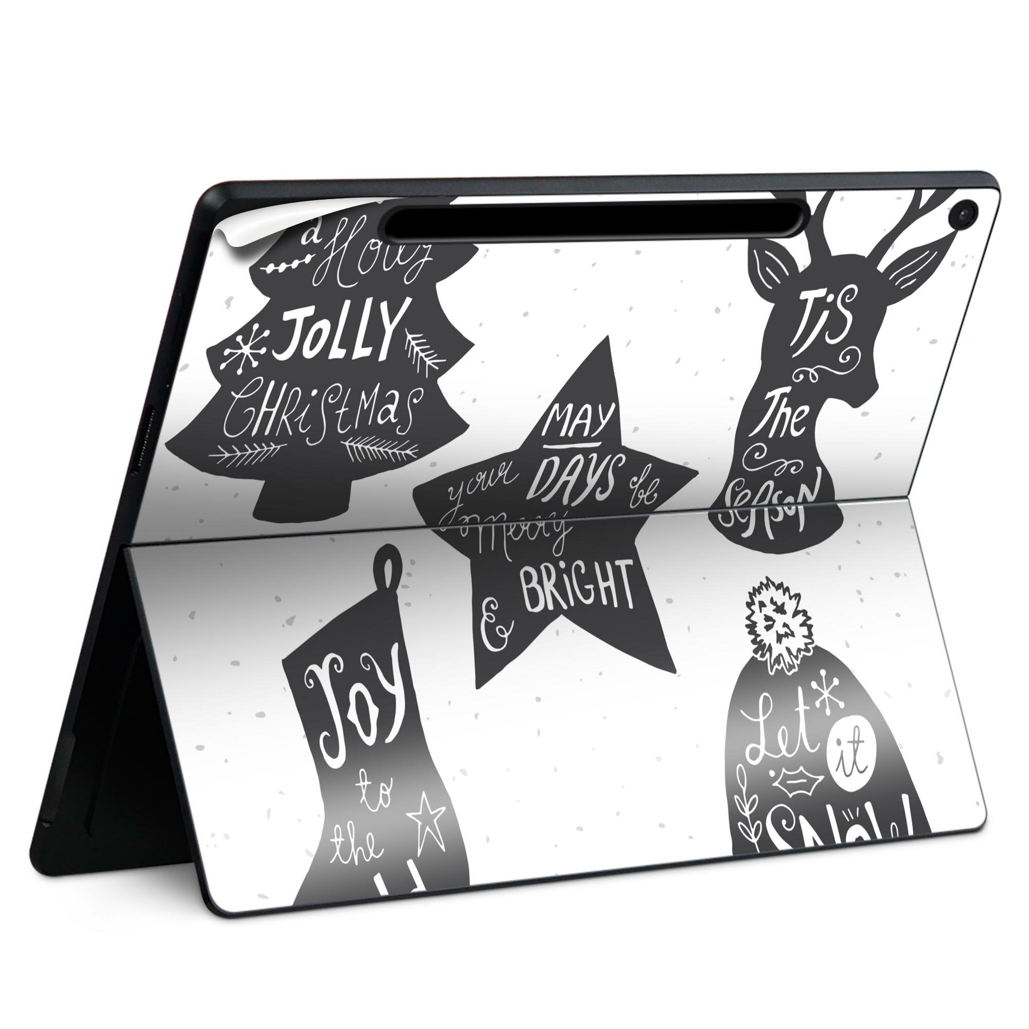 Surface Pro 12 インチ (2025) 用 スキンシール 全面スキンシール フル SurfacePro12 用 背面 底 ステ..