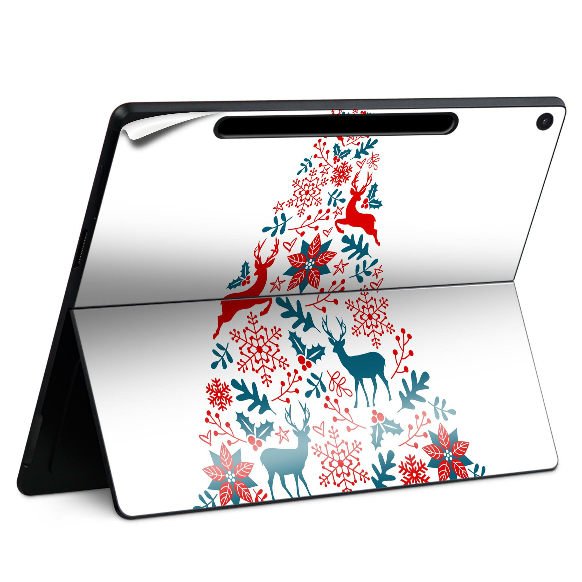 Surface Pro 12 インチ (2025) 用 スキンシール 全面スキンシール フル SurfacePro12 用 背面 底 ステ..