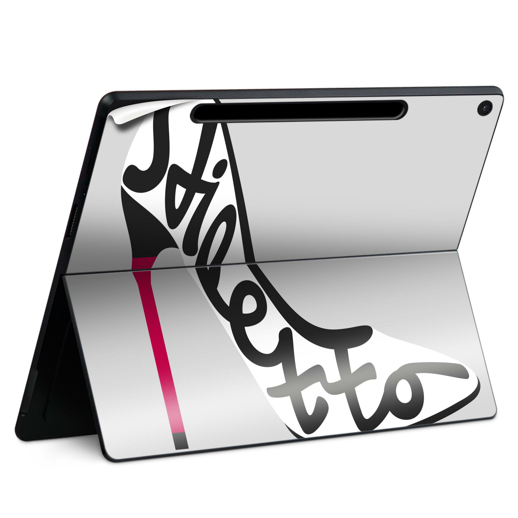 Surface Pro 12 インチ (2025) 用 スキンシール 全面スキンシール フル SurfacePro12 用 背面 底 ステ..