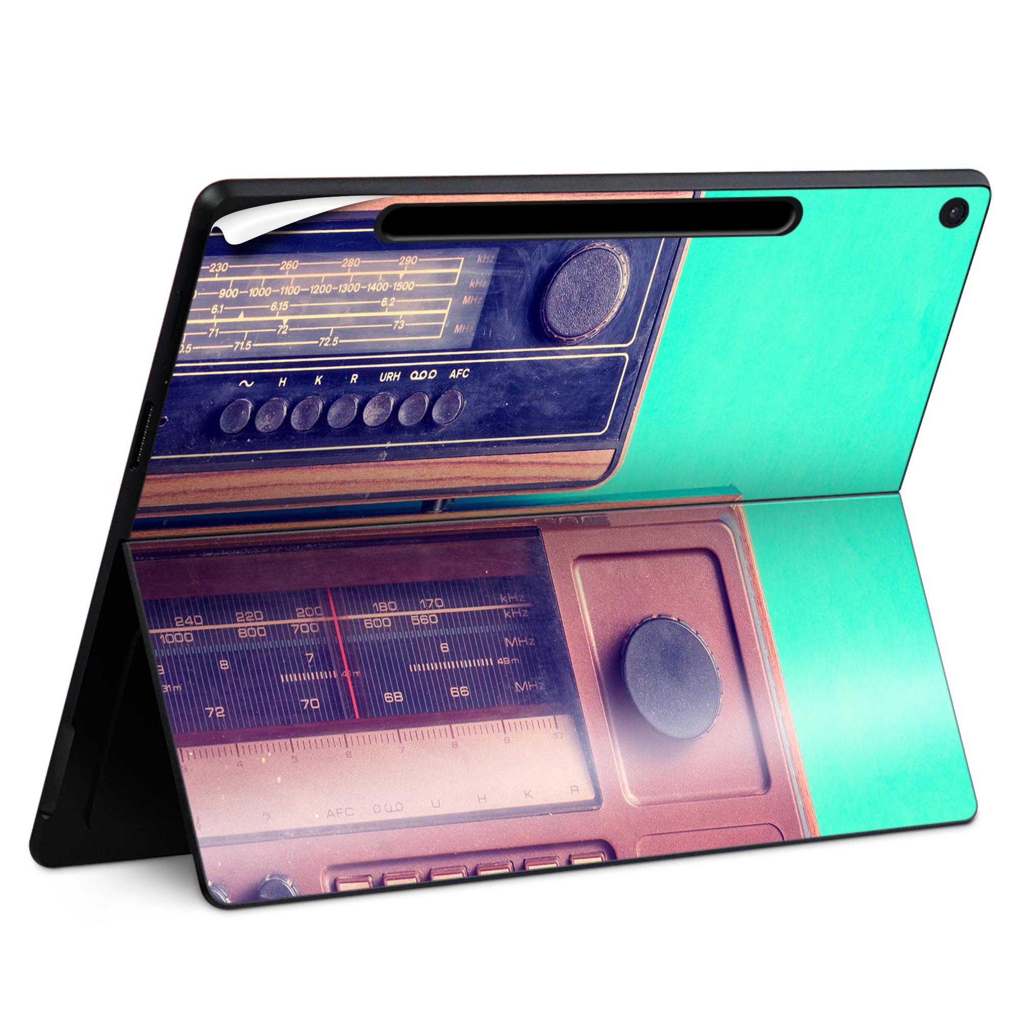 Surface Pro 12 インチ (2025) 用 スキンシール 全面スキンシール フル SurfacePro12 用 背面 底 ステ..