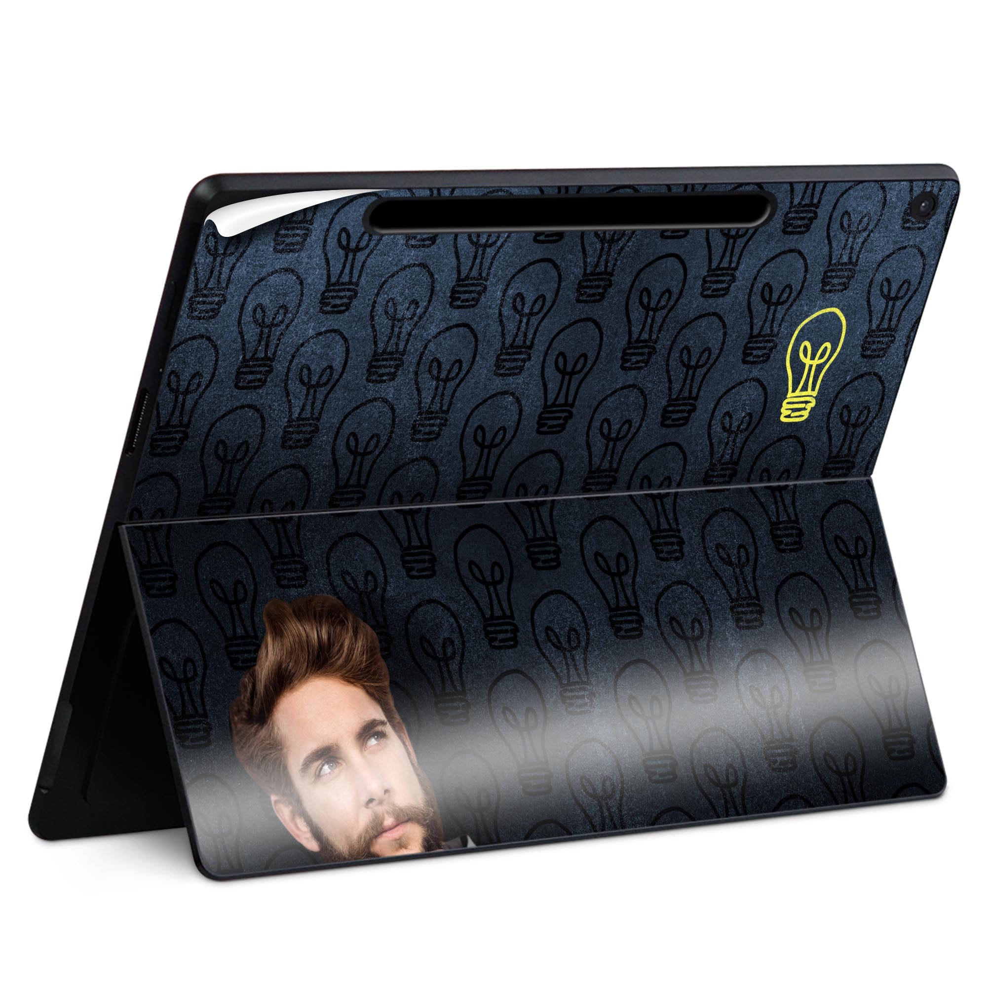 Surface Pro 12 インチ (2025) 用 スキンシール 全面スキンシール フル SurfacePro12 用 背面 底 ステ..