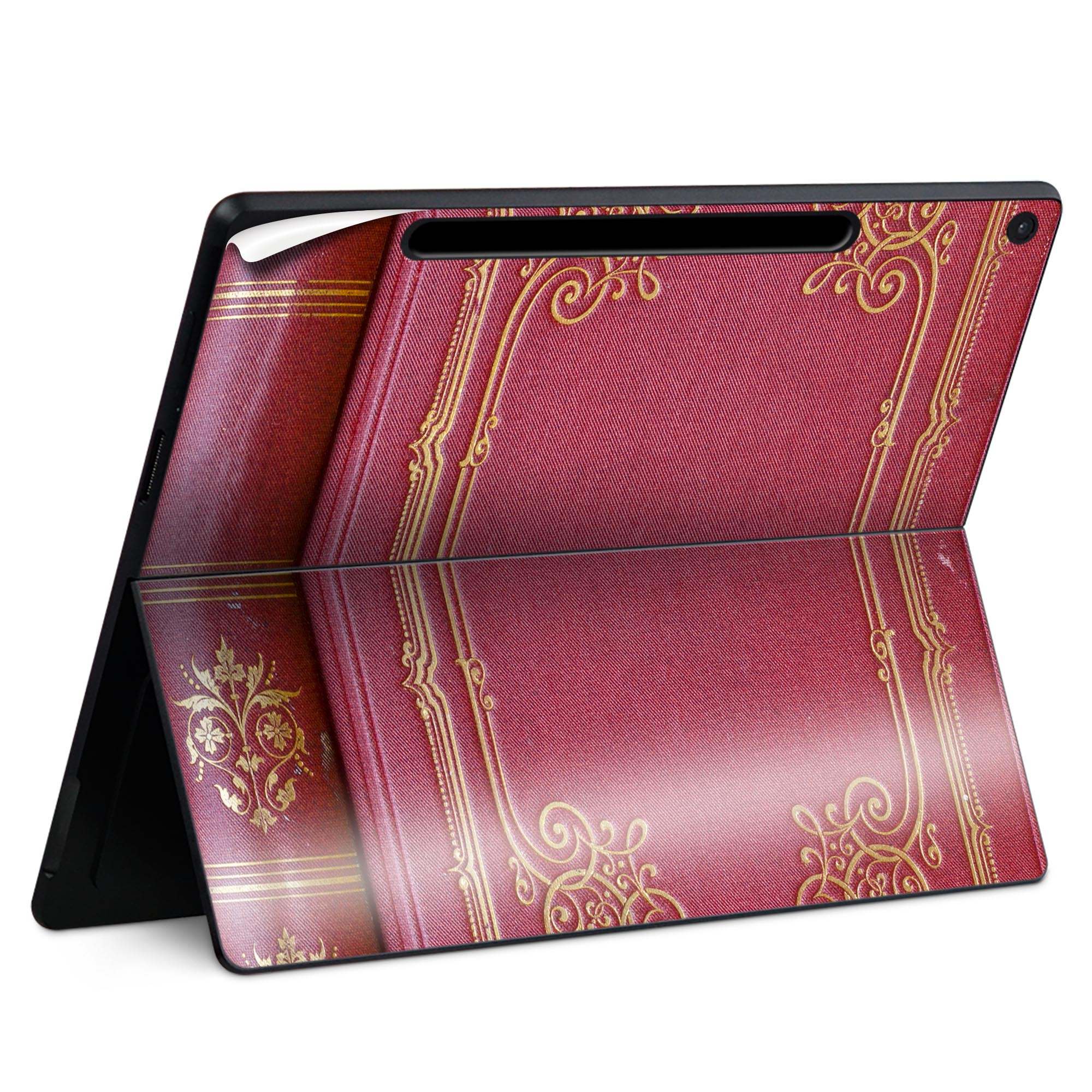 Surface Pro 12 インチ (2025) 用 スキンシール 全面スキンシール フル SurfacePro12 用 背面 底 ステ..