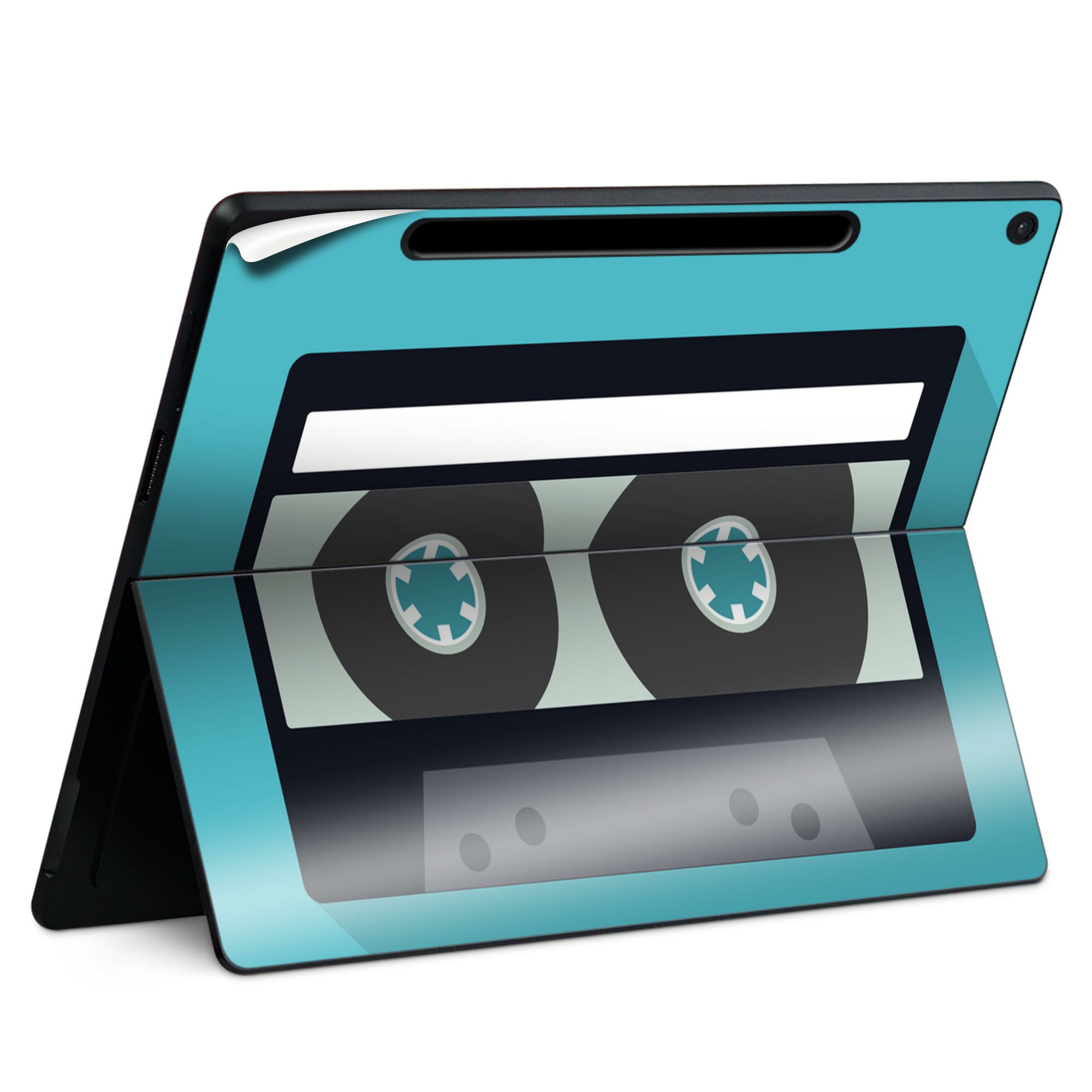 Surface Pro 12 インチ (2025) 用 スキンシール 全面スキンシール フル SurfacePro12 用 背面 底 ステ..