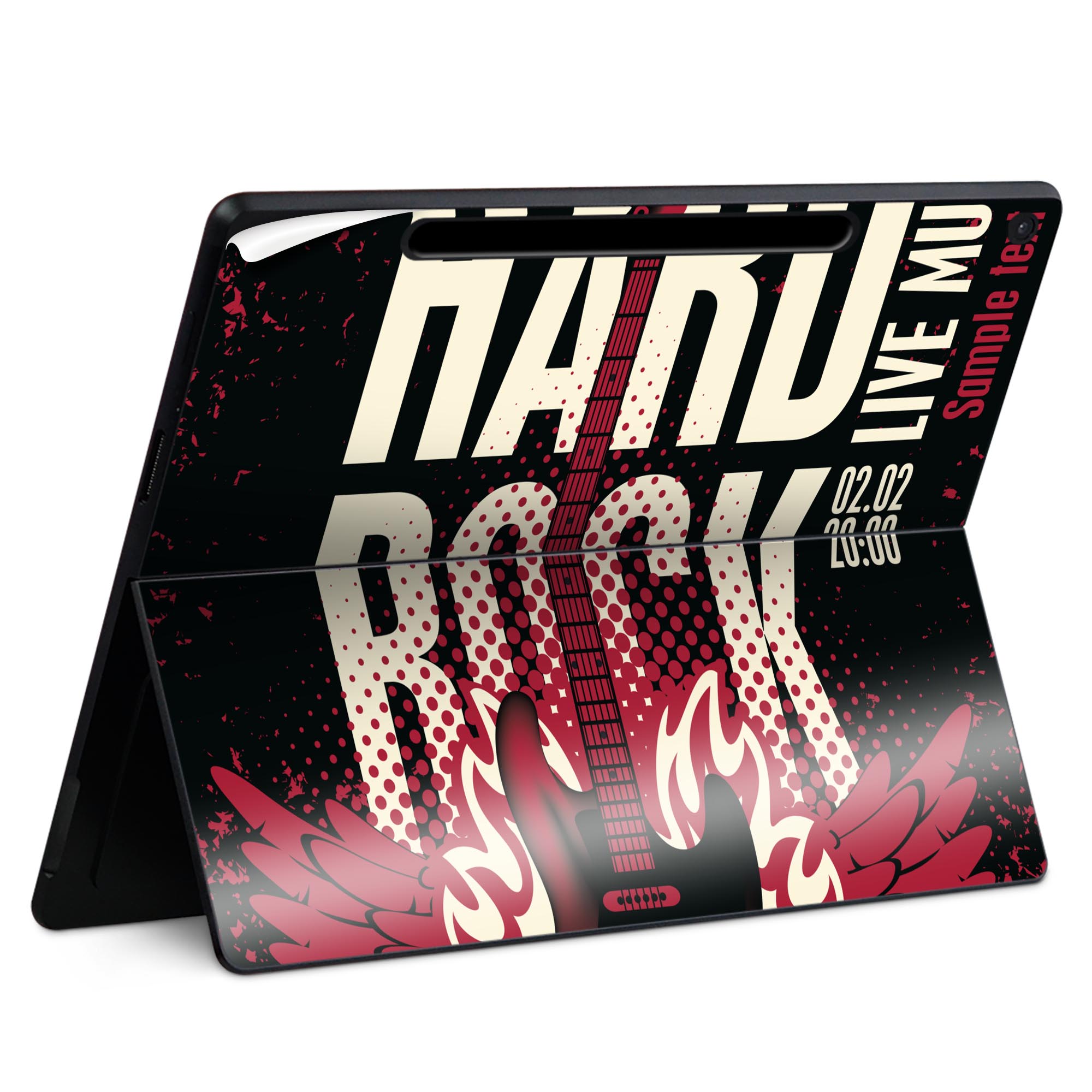 Surface Pro 12 インチ (2025) 用 スキンシール 全面スキンシール フル SurfacePro12 用 背面 底 ステ..