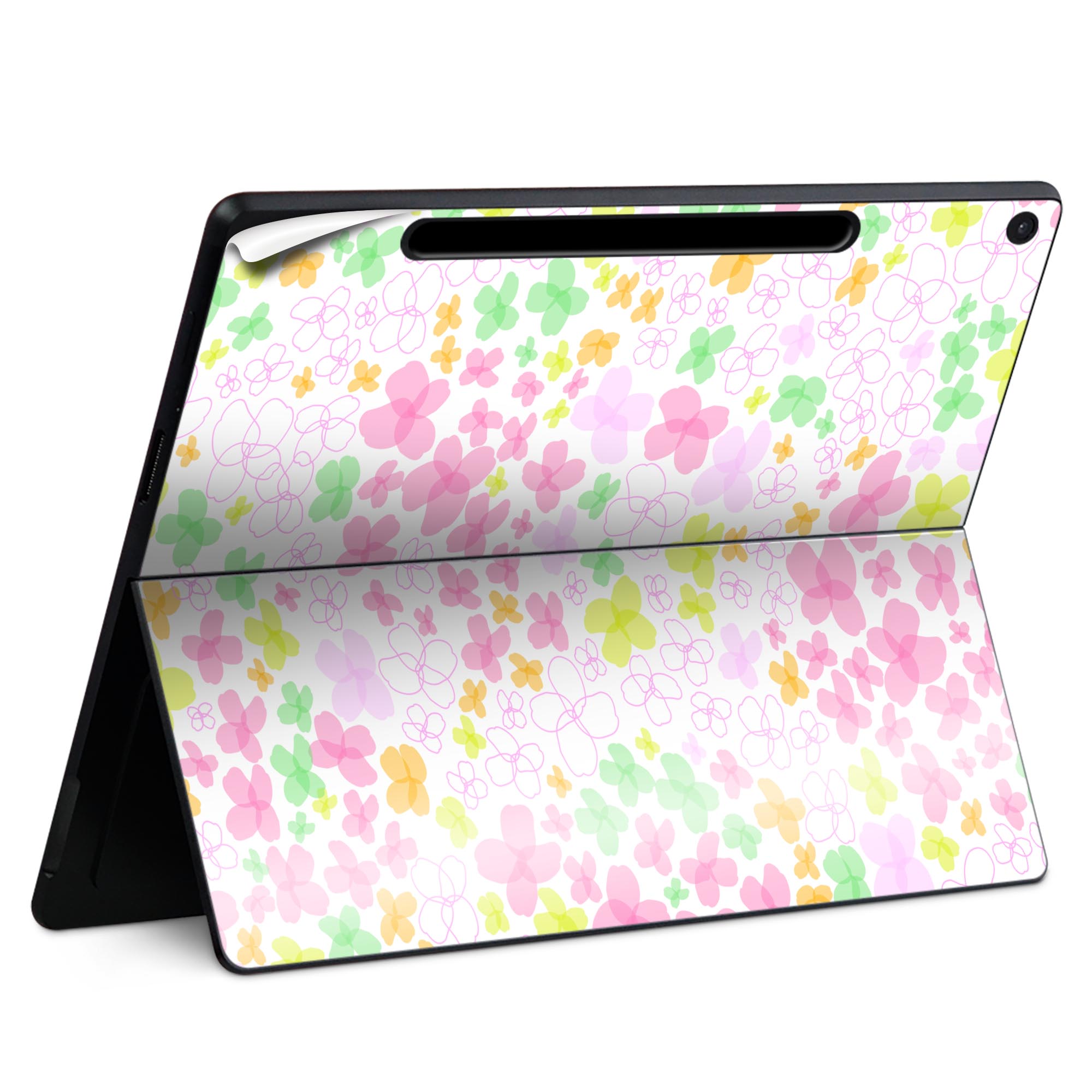 商品特徴・貼るだけでかんたん着せ替え、Surfac Pro 12インチ(2025) 共通対応デザインスキンシール・高精細プリントで写真と遜色のない仕上がり！半光沢シートでしっとりツヤのある表現力・ちょっとしたすり傷からSurface本体を保...