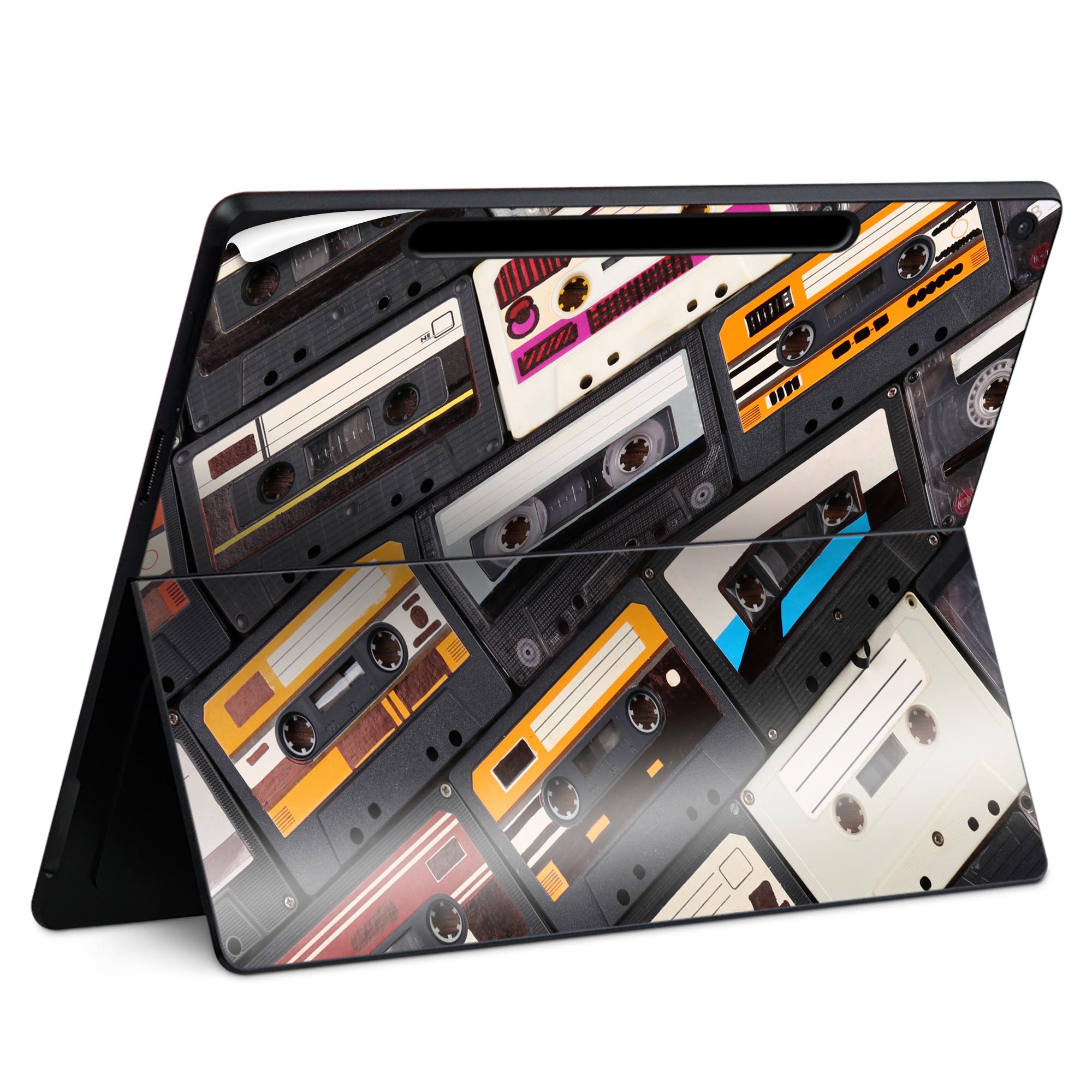 Surface Pro 12 インチ (2025) 用 スキンシール 全面スキンシール フル SurfacePro12 用 背面 底 ステ..