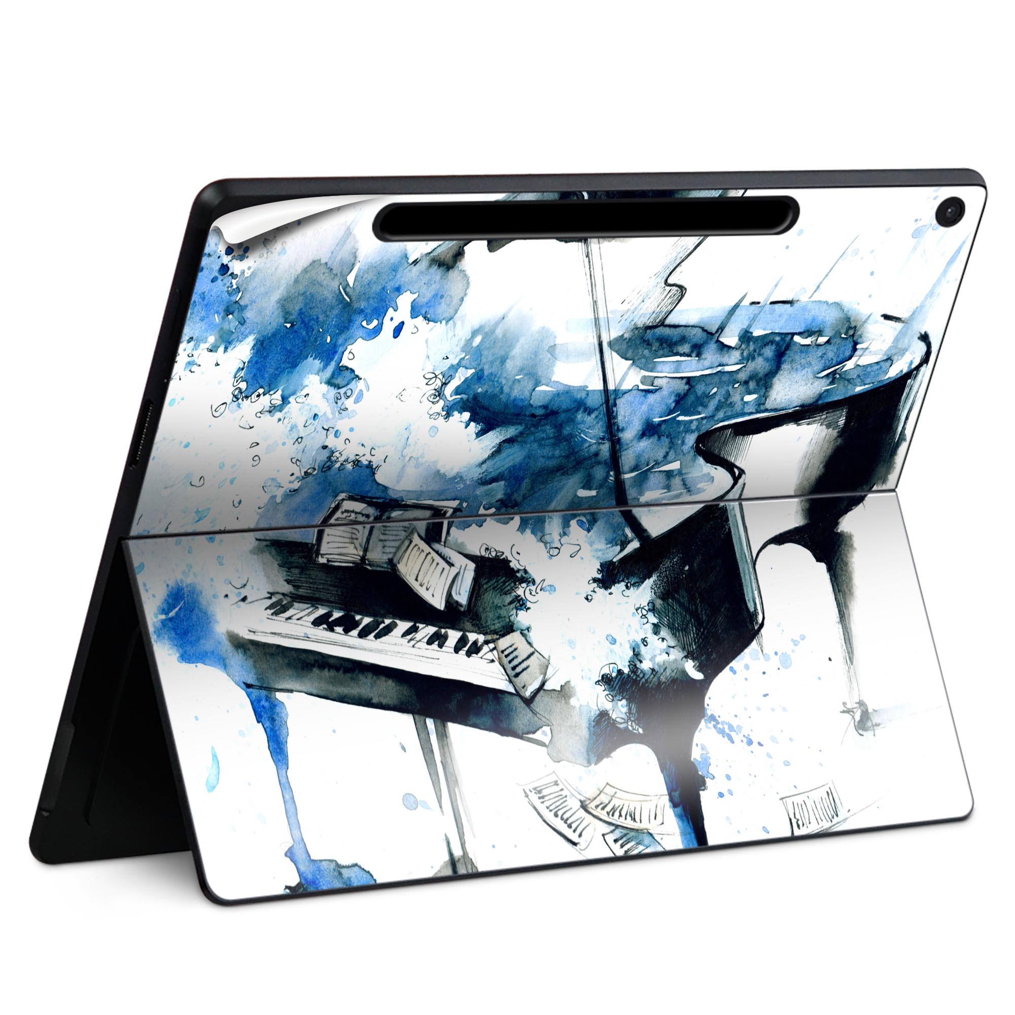 商品特徴・貼るだけでかんたん着せ替え、Surfac Pro 12インチ(2025) 共通対応デザインスキンシール・高精細プリントで写真と遜色のない仕上がり！半光沢シートでしっとりツヤのある表現力・ちょっとしたすり傷からSurface本体を保...