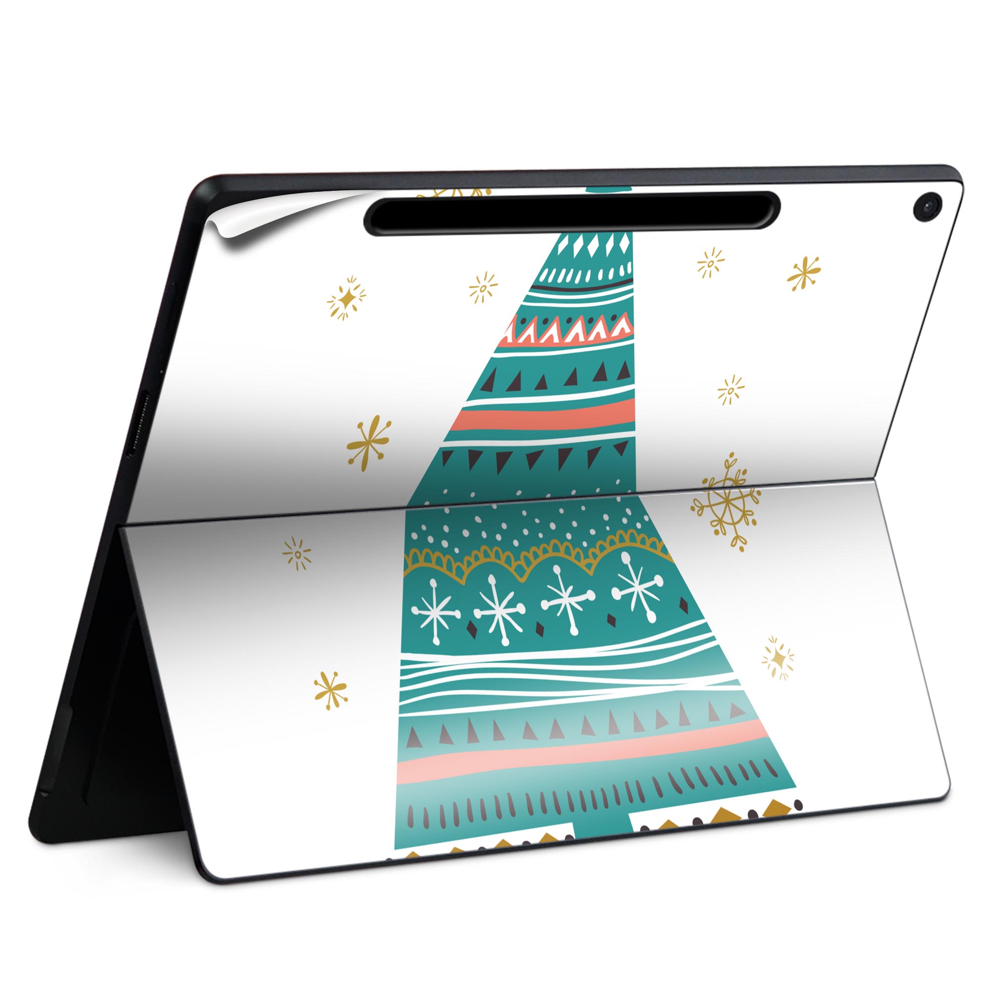 Surface Pro 12 インチ (2025) 用 スキンシール 全面スキンシール フル SurfacePro12 用 背面 底 ステ..