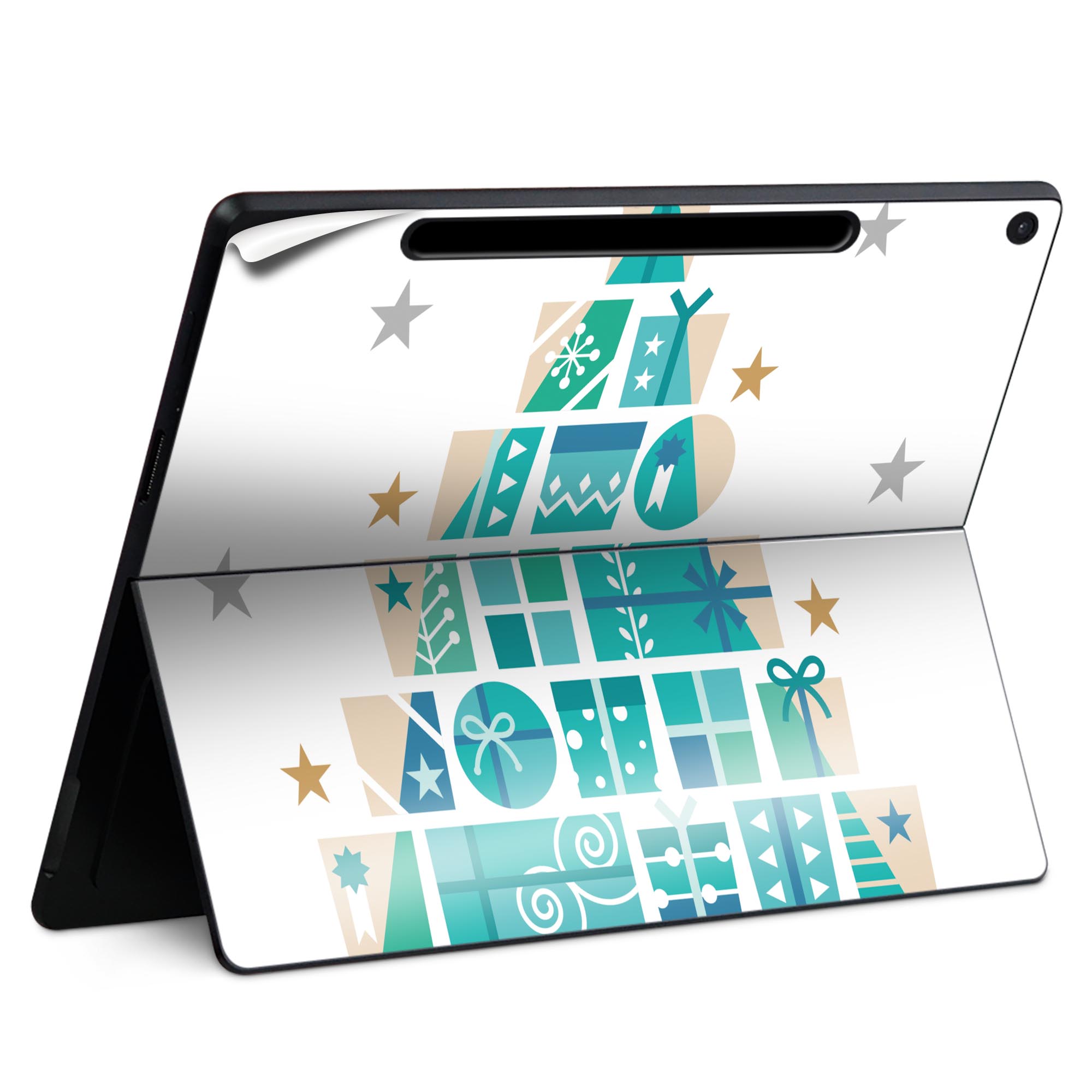 Surface Pro 12 インチ (2025) 用 スキンシール 全面スキンシール フル SurfacePro12 用 背面 底 ステッカー 保護シール 高品質再剥離..