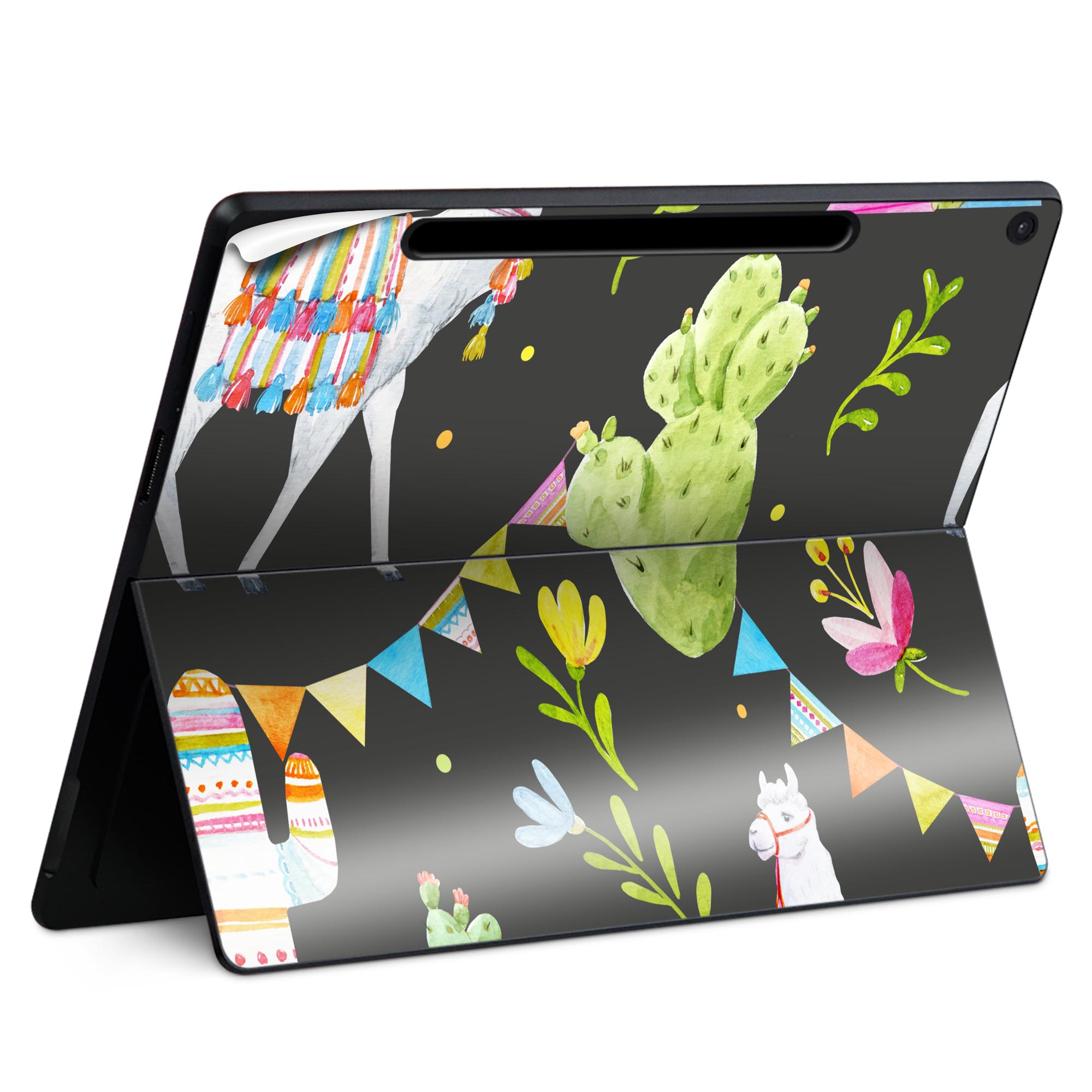 Surface Pro 12 インチ (2025) 用 スキンシール 全面スキンシール フル SurfacePro12 用 背面 底 ステ..