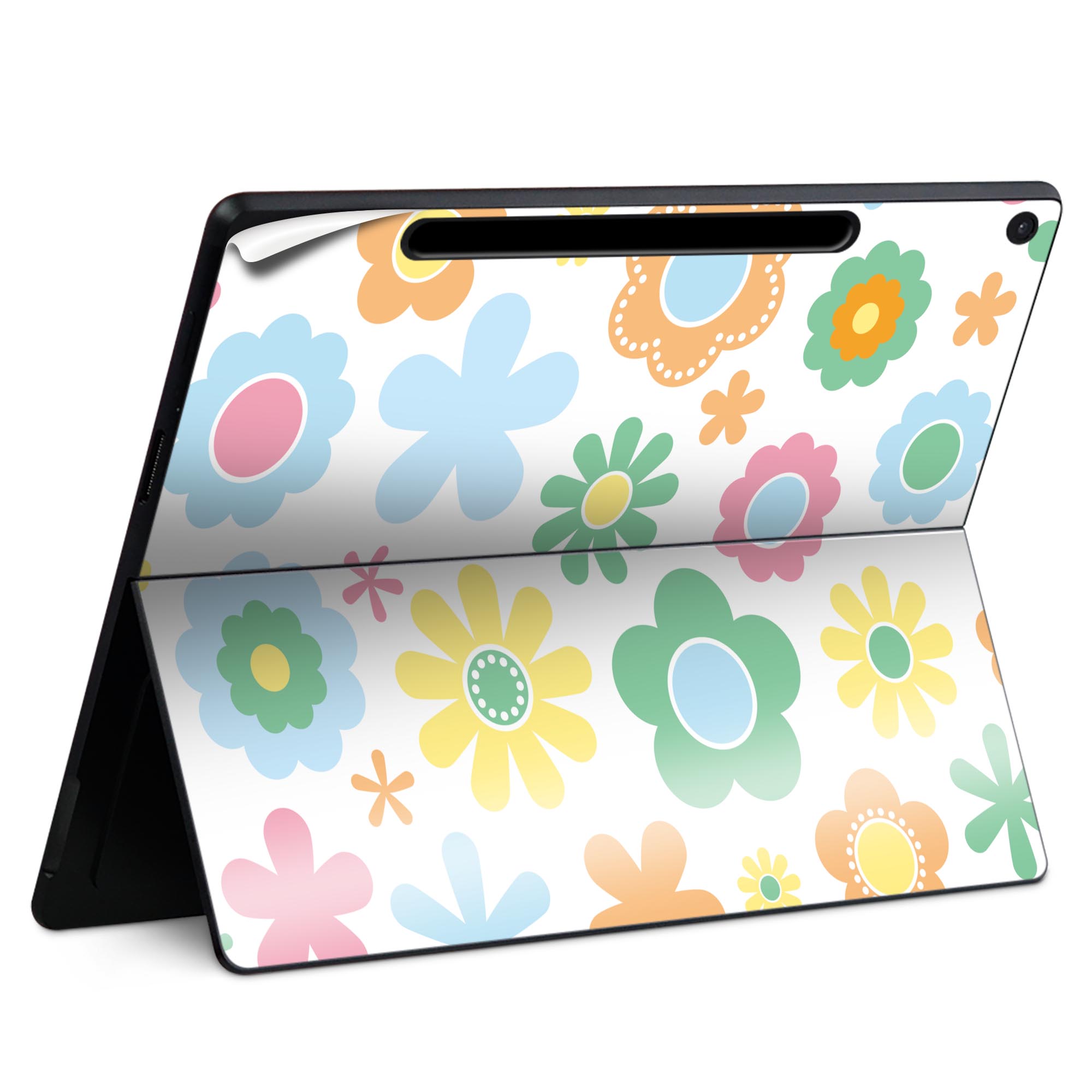 商品特徴・貼るだけでかんたん着せ替え、Surfac Pro 12インチ(2025) 共通対応デザインスキンシール・高精細プリントで写真と遜色のない仕上がり！半光沢シートでしっとりツヤのある表現力・ちょっとしたすり傷からSurface本体を保...