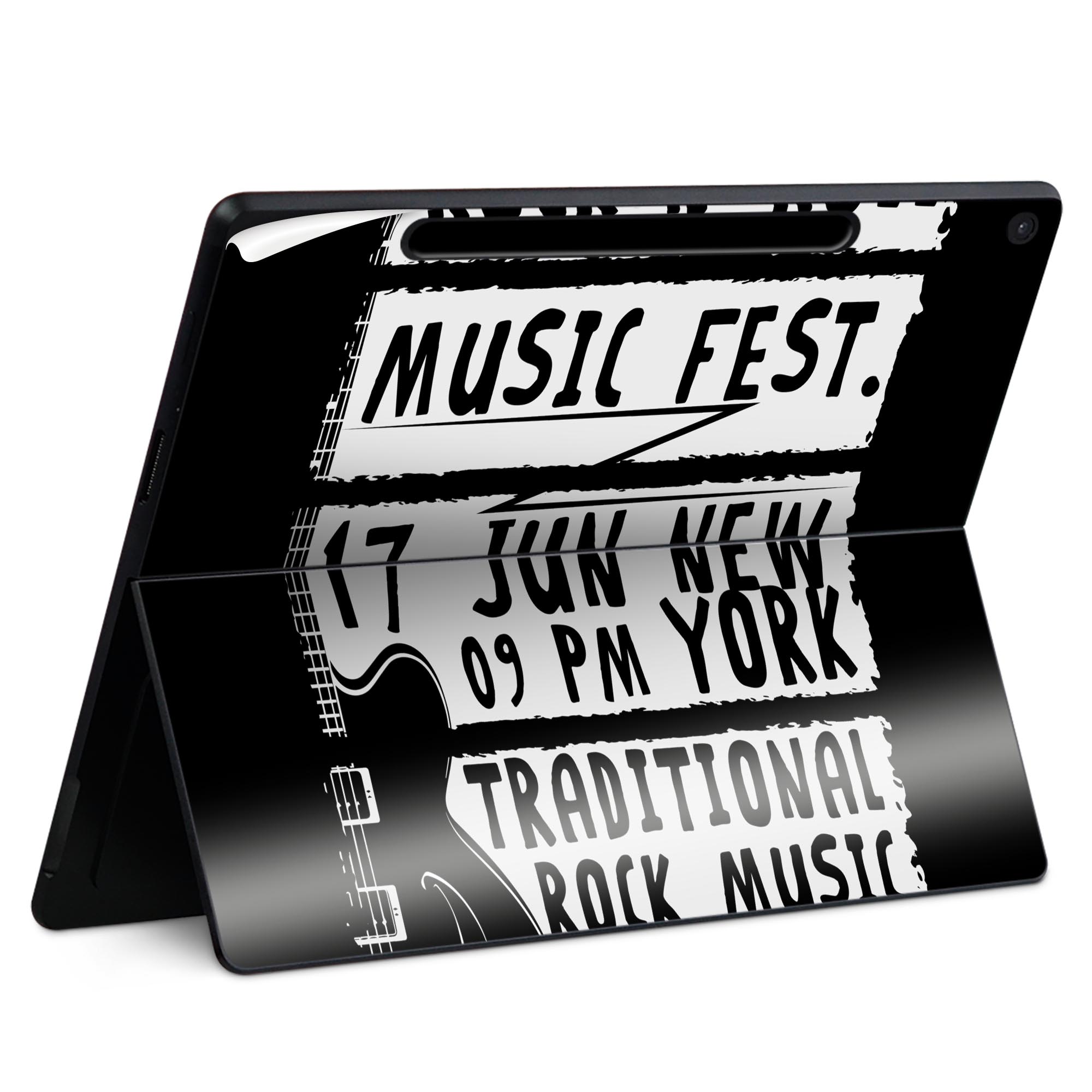 Surface Pro 12 インチ (2025) 用 スキンシール 全面スキンシール フル SurfacePro12 用 背面 底 ステ..