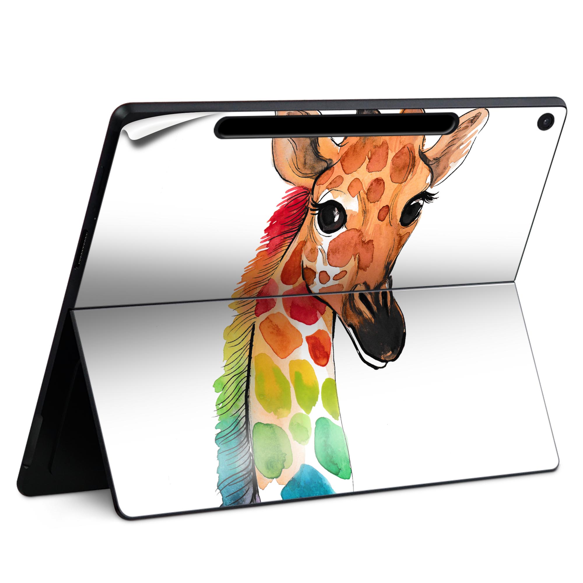 Surface Pro 12 インチ (2025) 用 スキンシール 全面スキンシール フル SurfacePro12 用 背面 底 ステ..