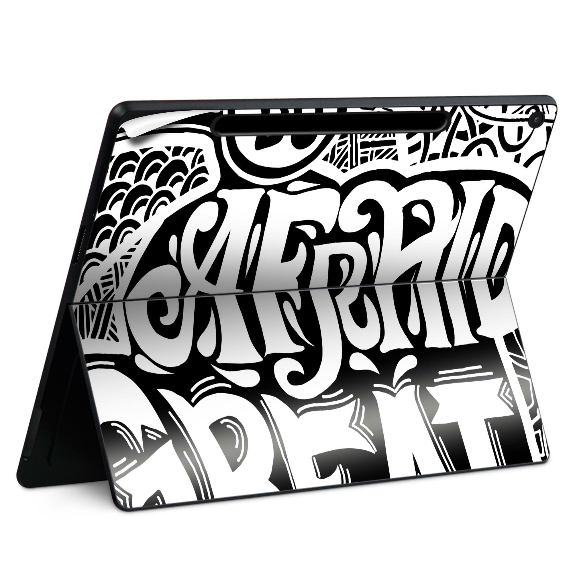 Surface Pro 12 インチ (2025) 用 スキンシール 全面スキンシール フル SurfacePro12 用 背面 底 ステ..