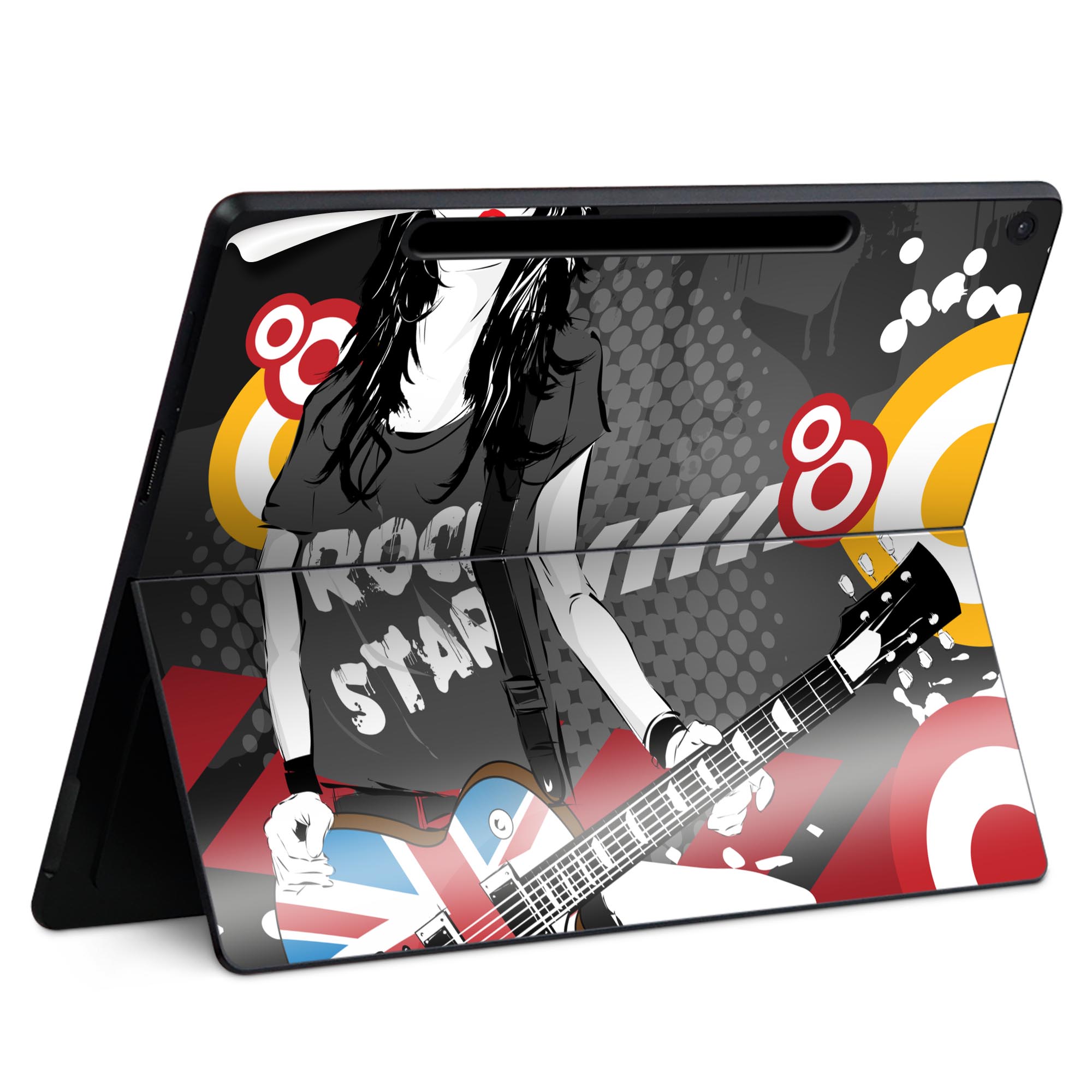 Surface Pro 12 インチ (2025) 用 スキンシール 全面スキンシール フル SurfacePro12 用 背面 底 ステ..