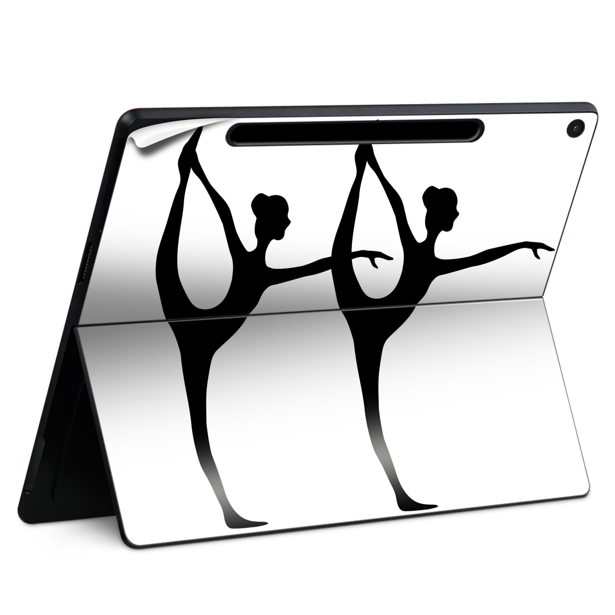 Surface Pro 12 インチ (2025) 用 スキンシール 全面スキンシール フル SurfacePro12 用 背面 底 ステ..