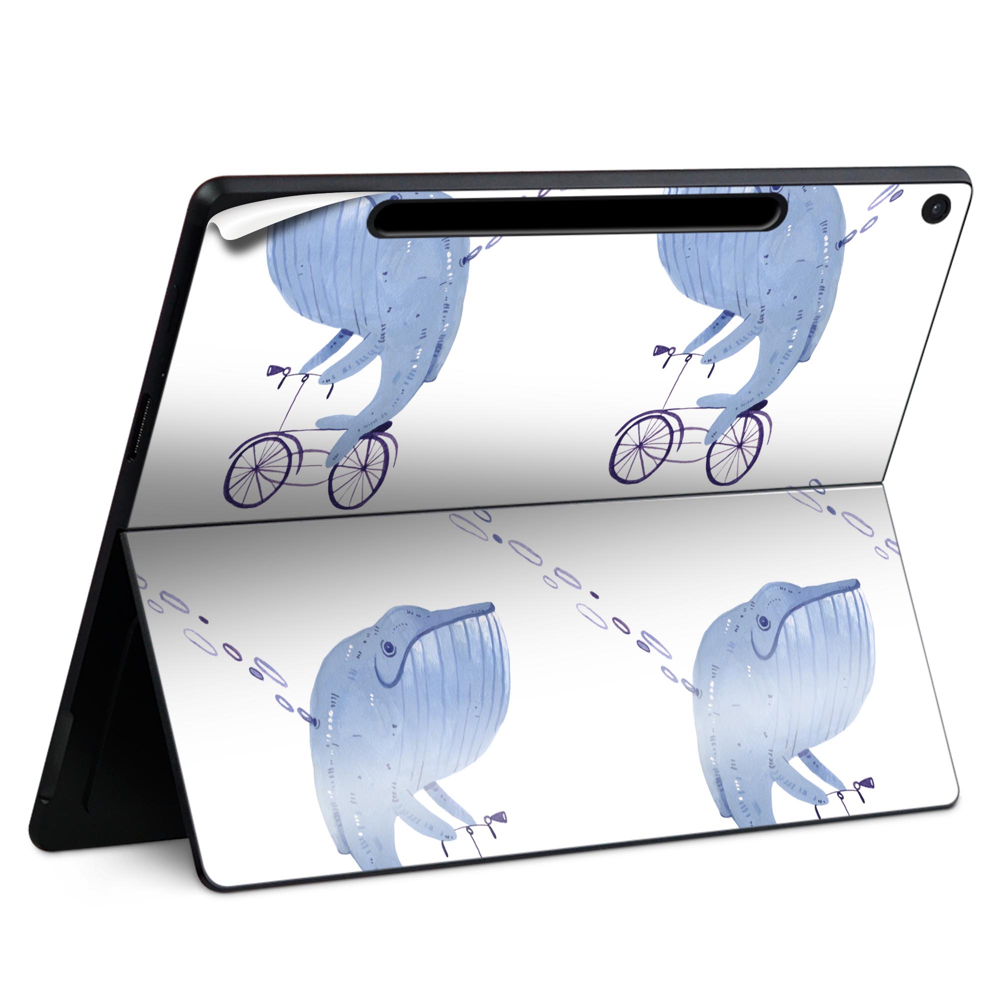 Surface Pro 12 インチ (2025) 用 スキンシール 全面スキンシール フル SurfacePro12 用 背面 底 ステ..