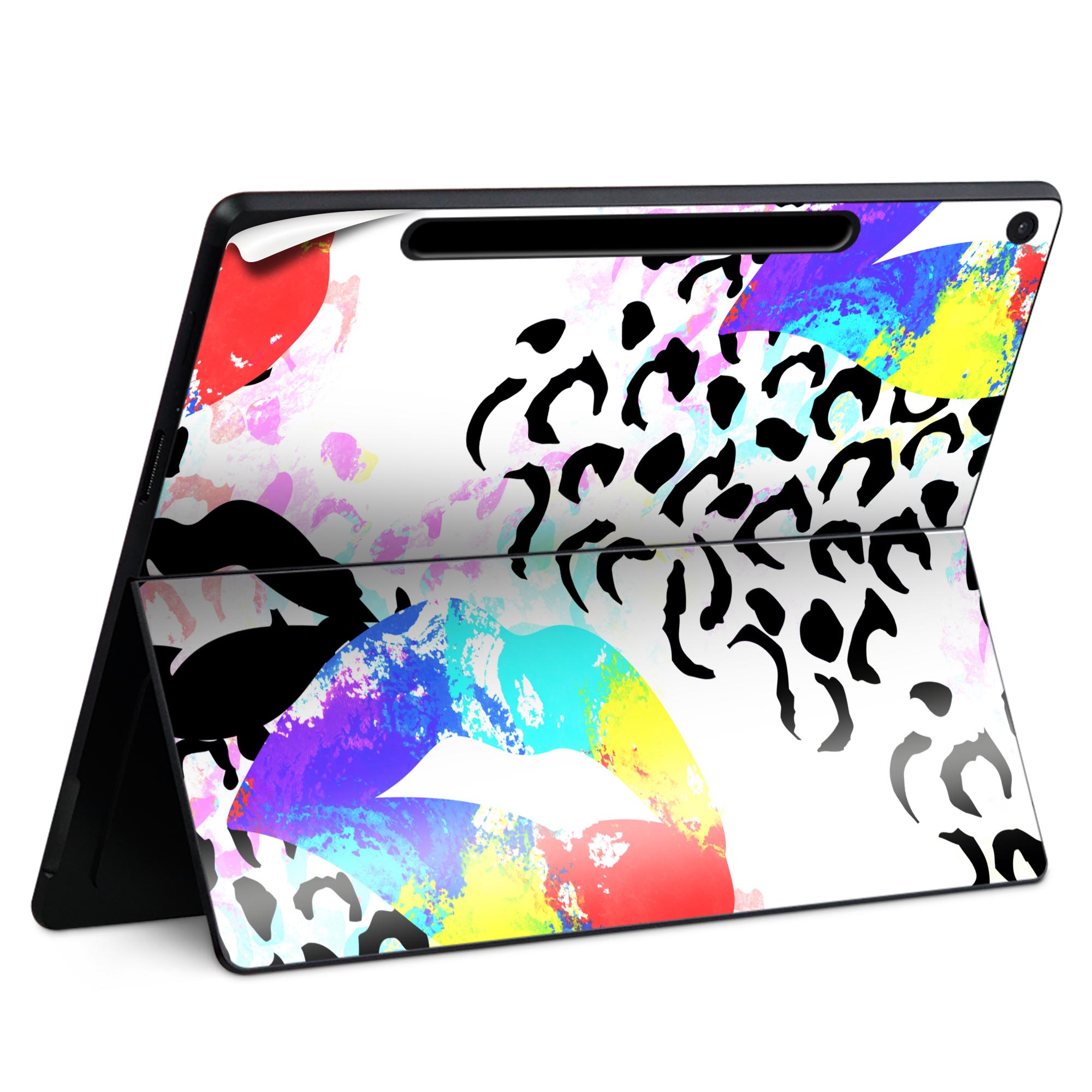 商品特徴・貼るだけでかんたん着せ替え、Surfac Pro 12インチ(2025) 共通対応デザインスキンシール・高精細プリントで写真と遜色のない仕上がり！半光沢シートでしっとりツヤのある表現力・ちょっとしたすり傷からSurface本体を保...