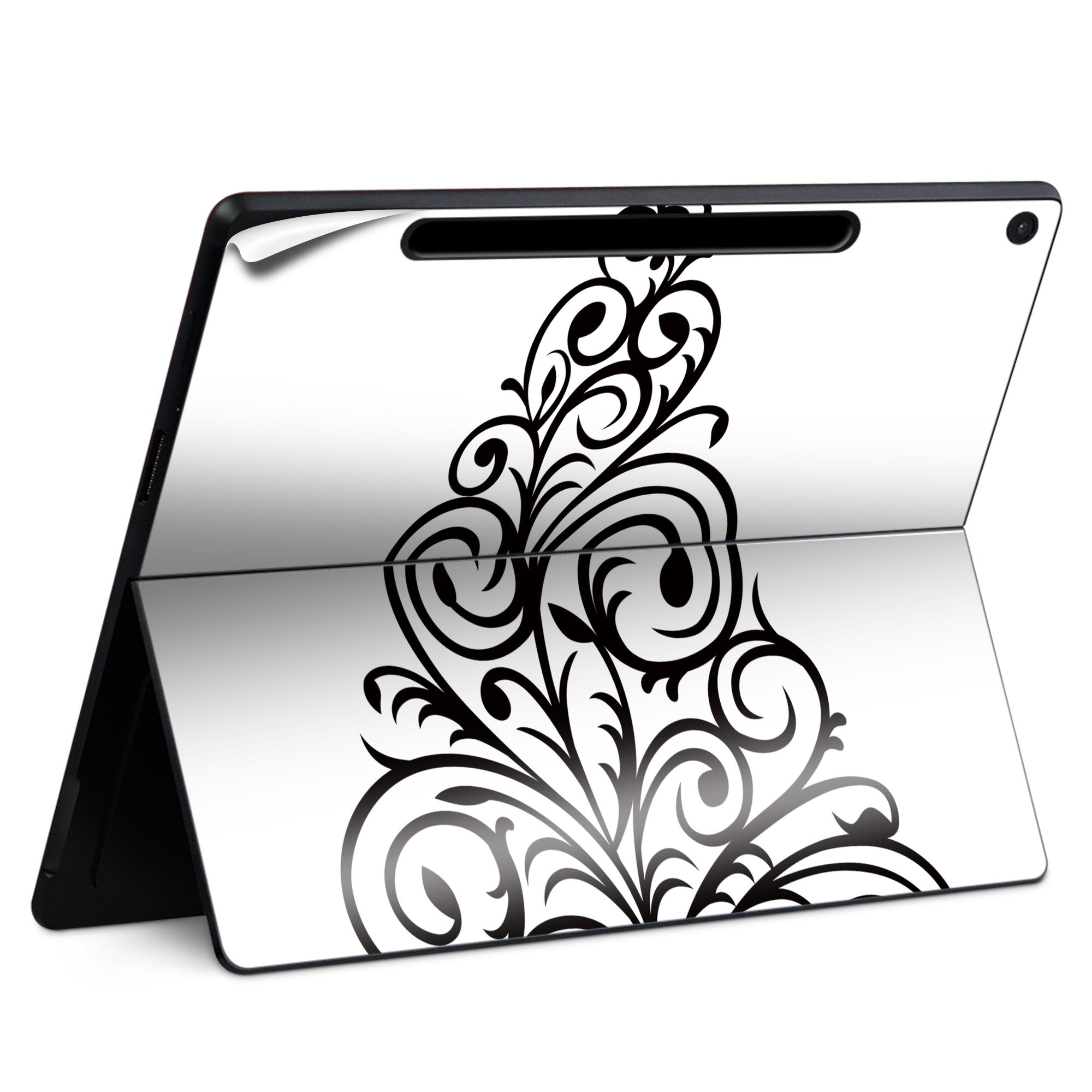 Surface Pro 12 インチ (2025) 用 スキンシール 全面スキンシール フル SurfacePro12 用 背面 底 ステ..