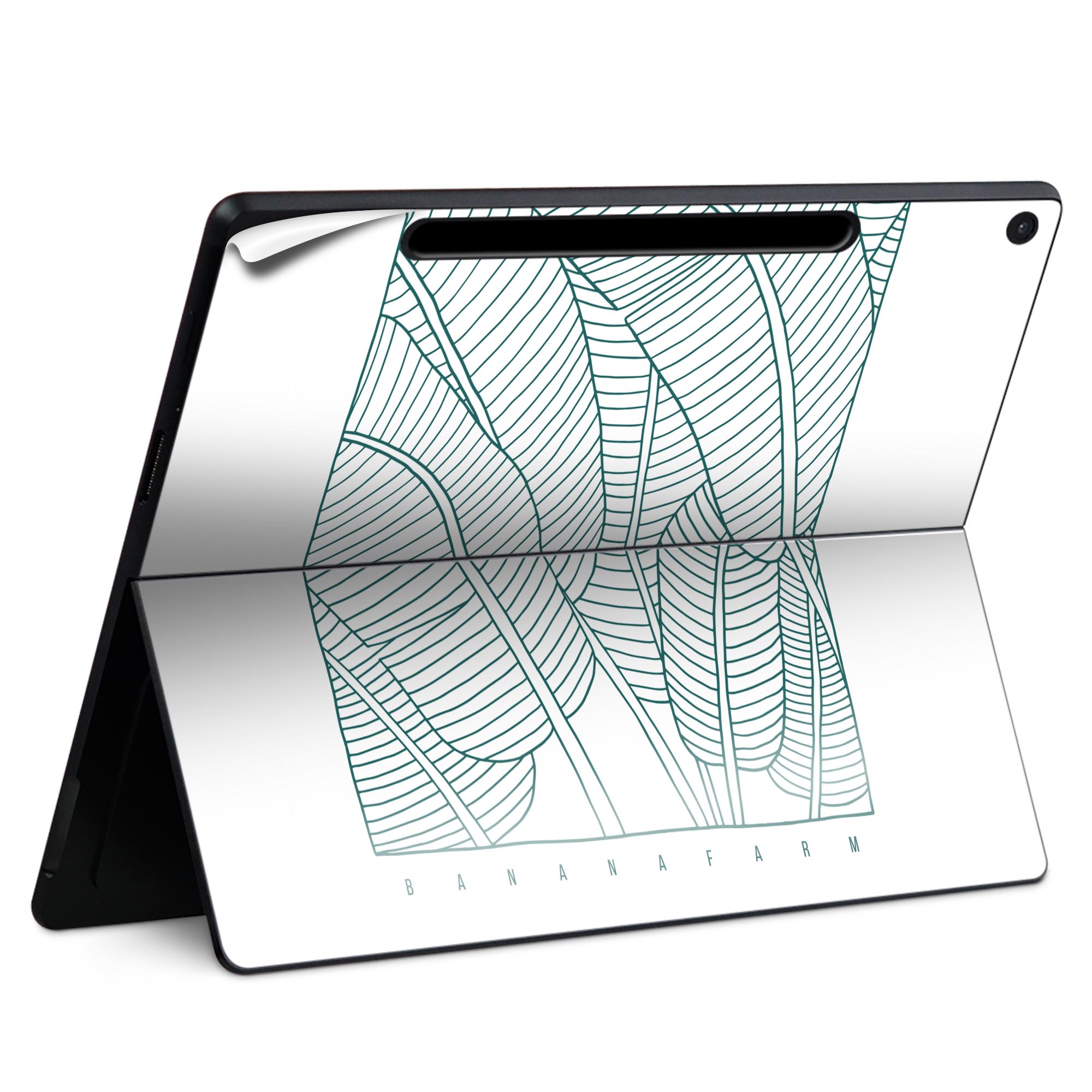 Surface Pro 12 インチ (2025) 用 スキンシール 全面スキンシール フル SurfacePro12 用 背面 底 ステ..