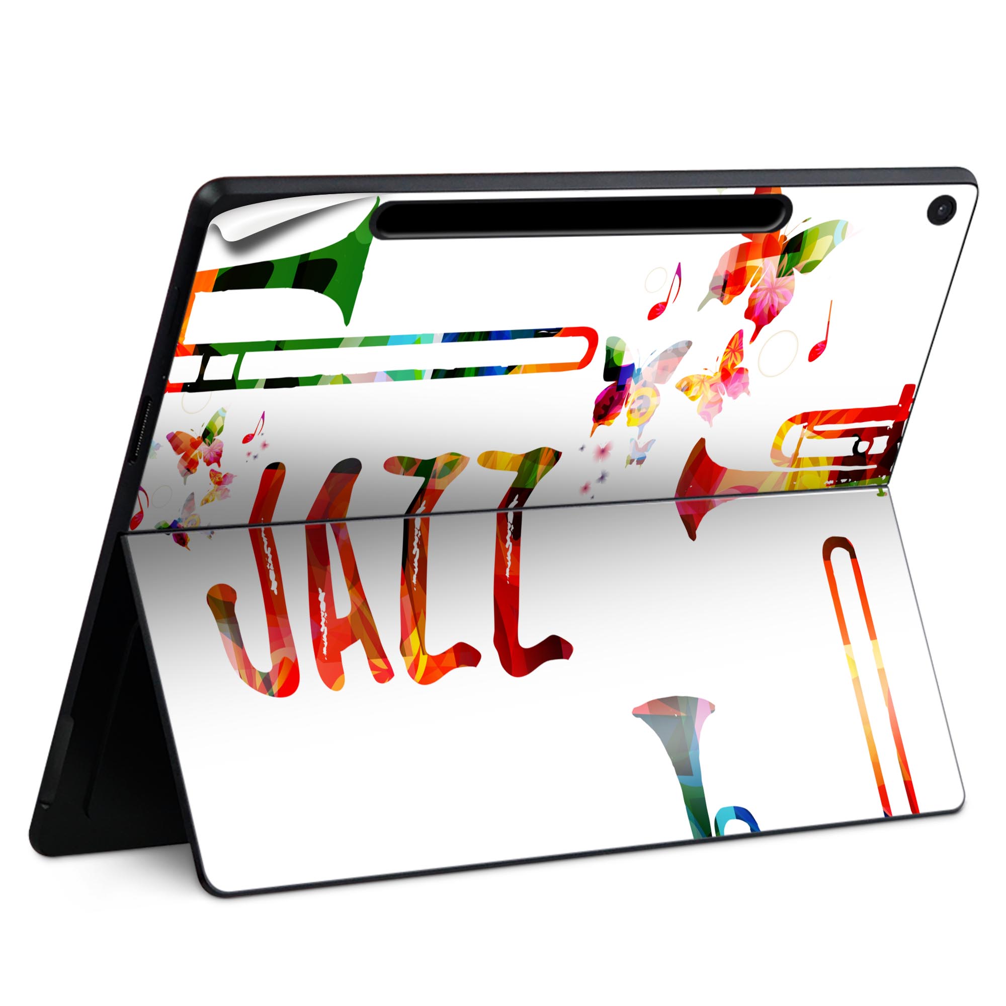 Surface Pro 12 インチ (2025) 用 スキンシール 全面スキンシール フル SurfacePro12 用 背面 底 ステ..