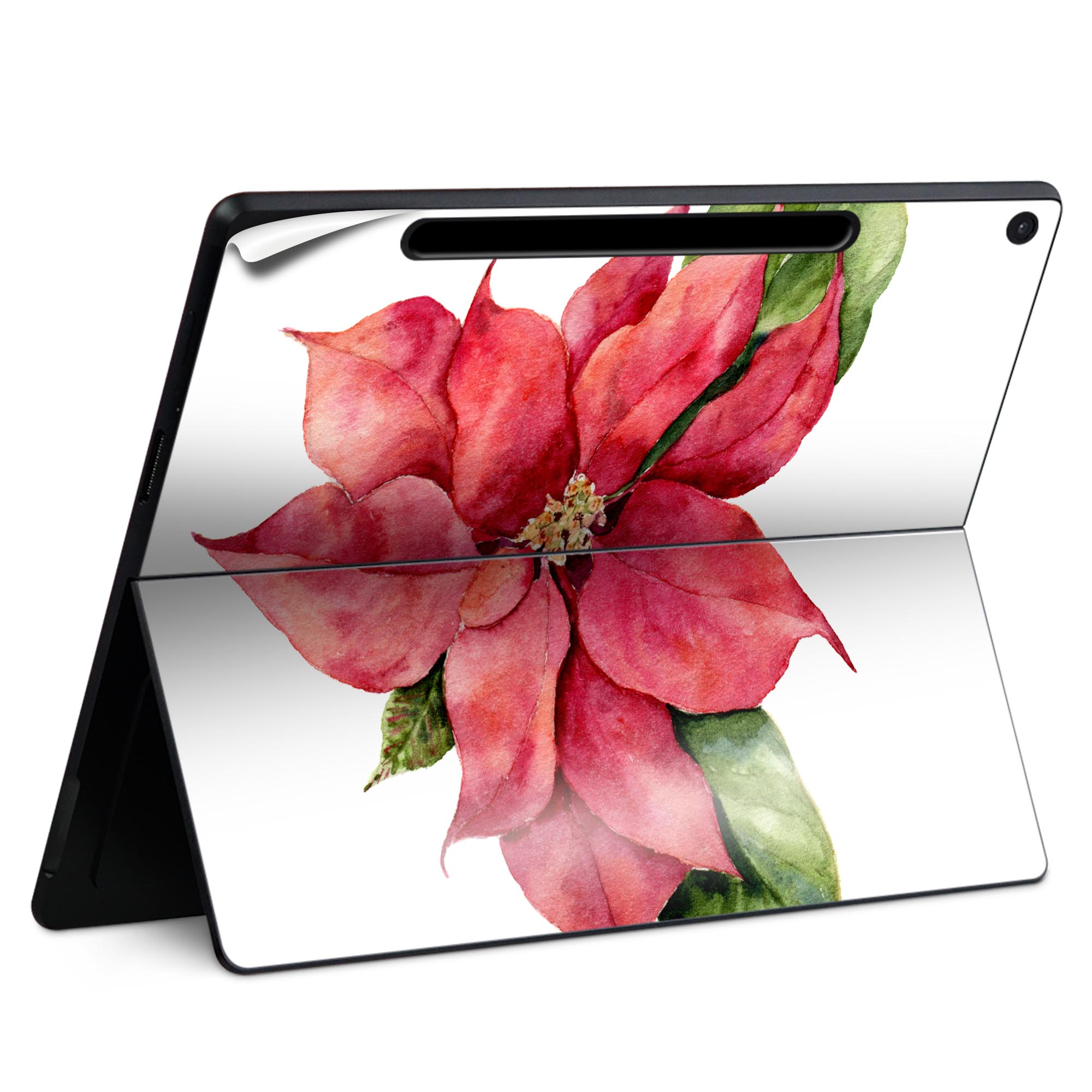 Surface Pro 12 インチ (2025) 用 スキンシール 全面スキンシール フル SurfacePro12 用 背面 底 ステ..