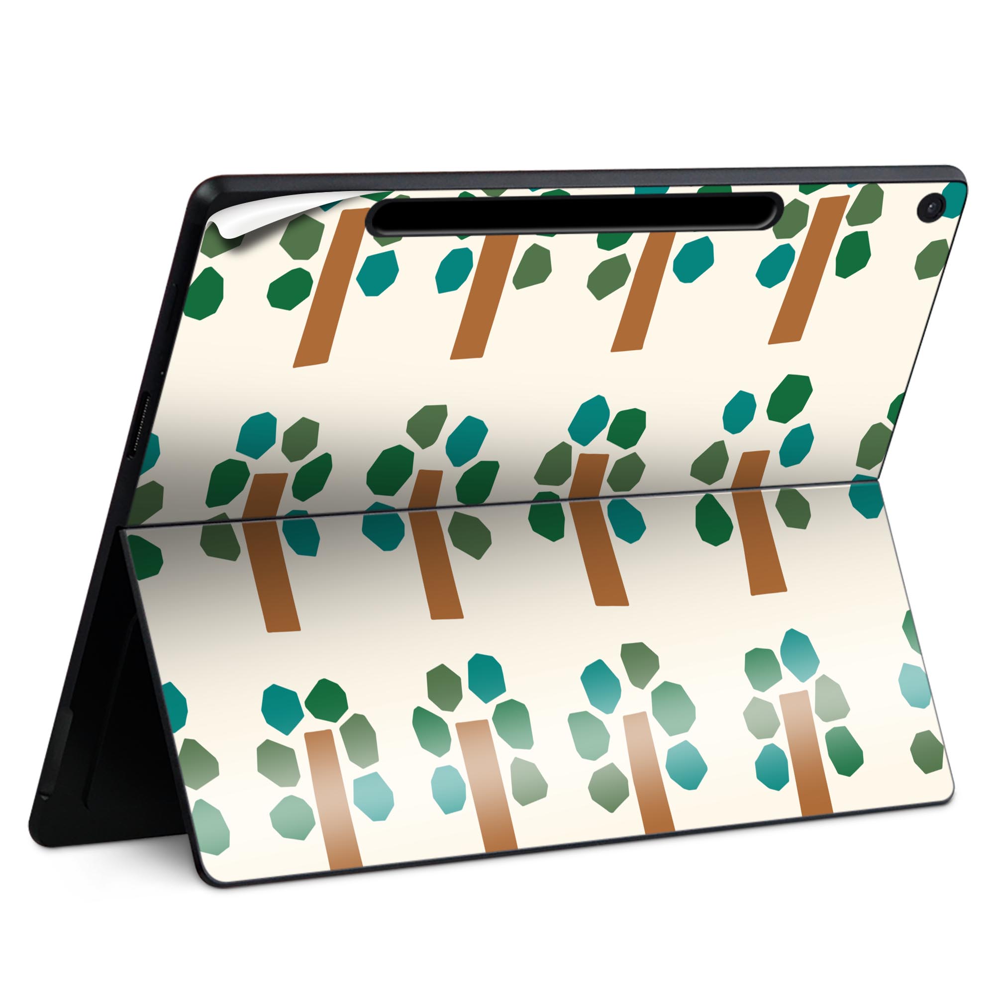 商品特徴・貼るだけでかんたん着せ替え、Surfac Pro 12インチ(2025) 共通対応デザインスキンシール・高精細プリントで写真と遜色のない仕上がり！半光沢シートでしっとりツヤのある表現力・ちょっとしたすり傷からSurface本体を保...