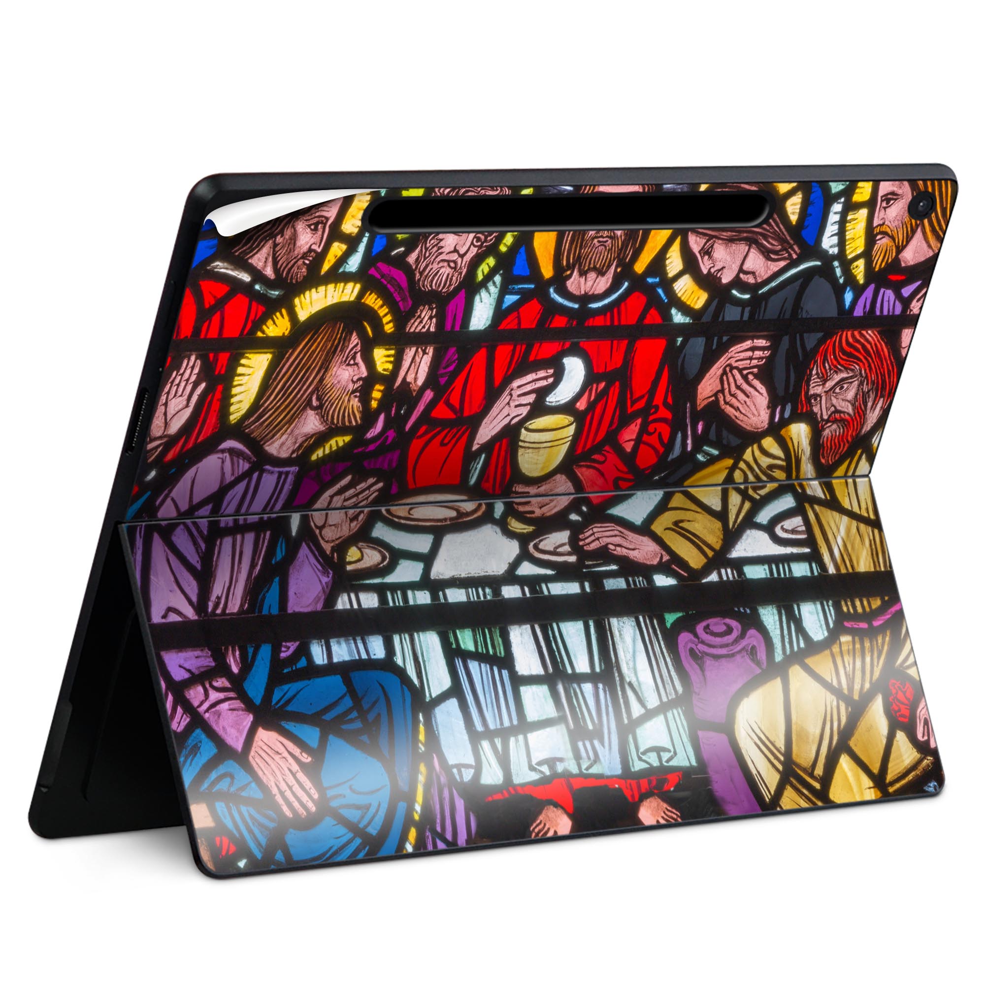 Surface Pro 12 インチ (2025) 用 スキンシール 全面スキンシール フル SurfacePro12 用 背面 底 ステ..