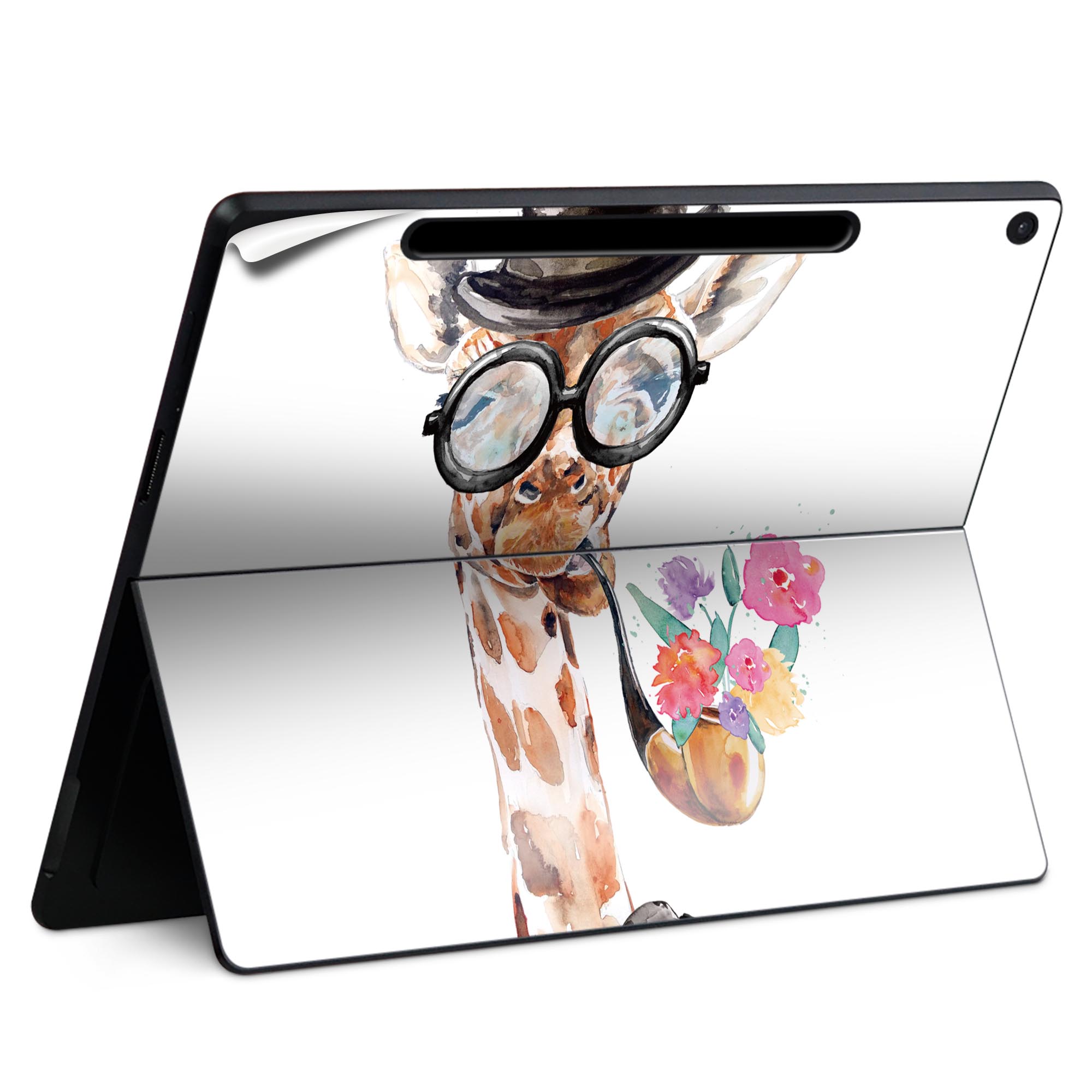 Surface Pro 12 インチ (2025) 用 スキンシール 全面スキンシール フル SurfacePro12 用 背面 底 ステ..