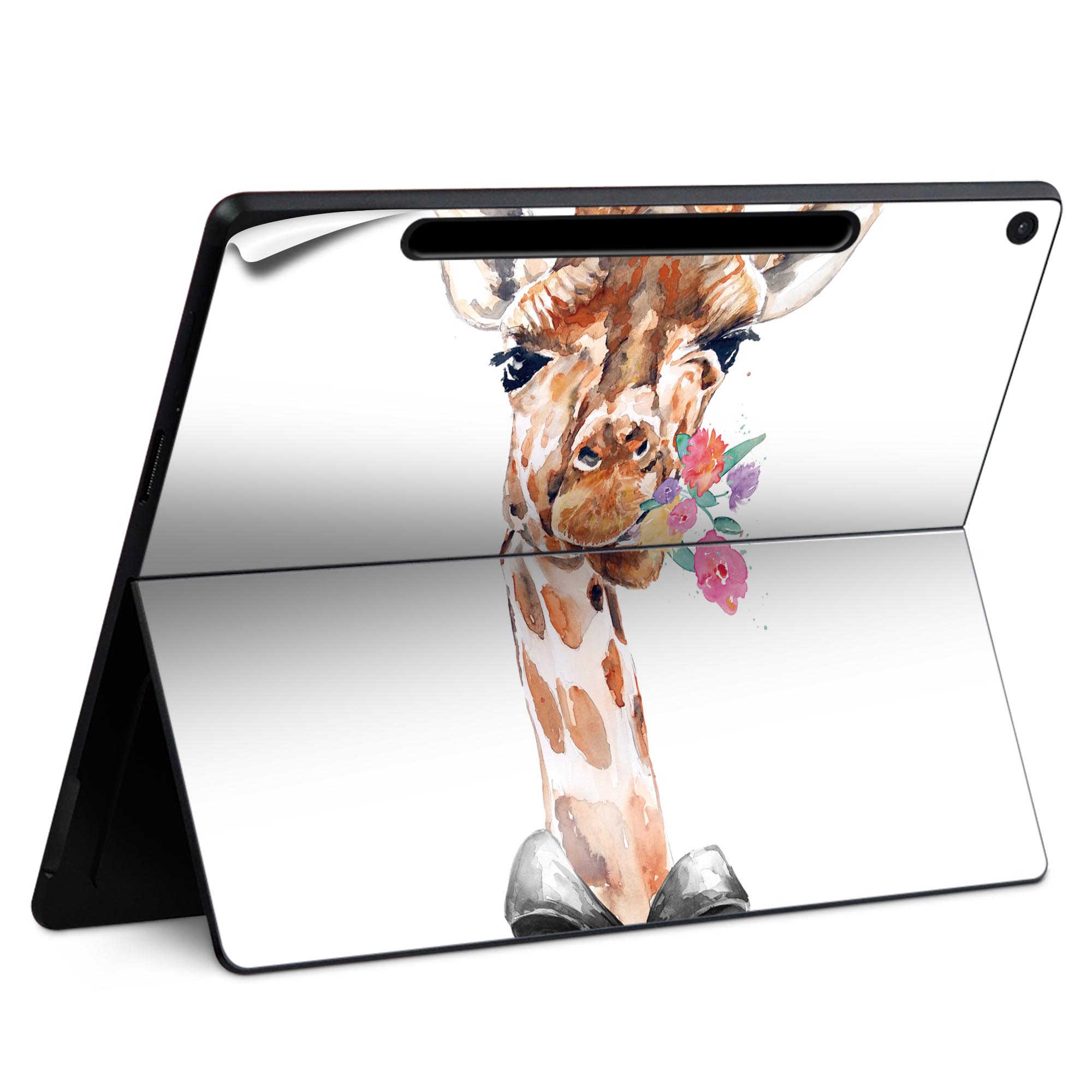 Surface Pro 12 インチ (2025) 用 スキンシール 全面スキンシール フル SurfacePro12 用 背面 底 ステ..