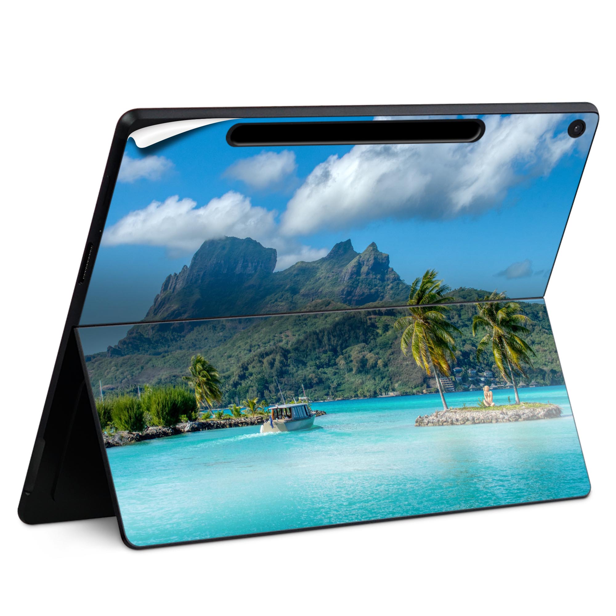 商品特徴・貼るだけでかんたん着せ替え、Surfac Pro 12インチ(2025) 共通対応デザインスキンシール・高精細プリントで写真と遜色のない仕上がり！半光沢シートでしっとりツヤのある表現力・ちょっとしたすり傷からSurface本体を保...