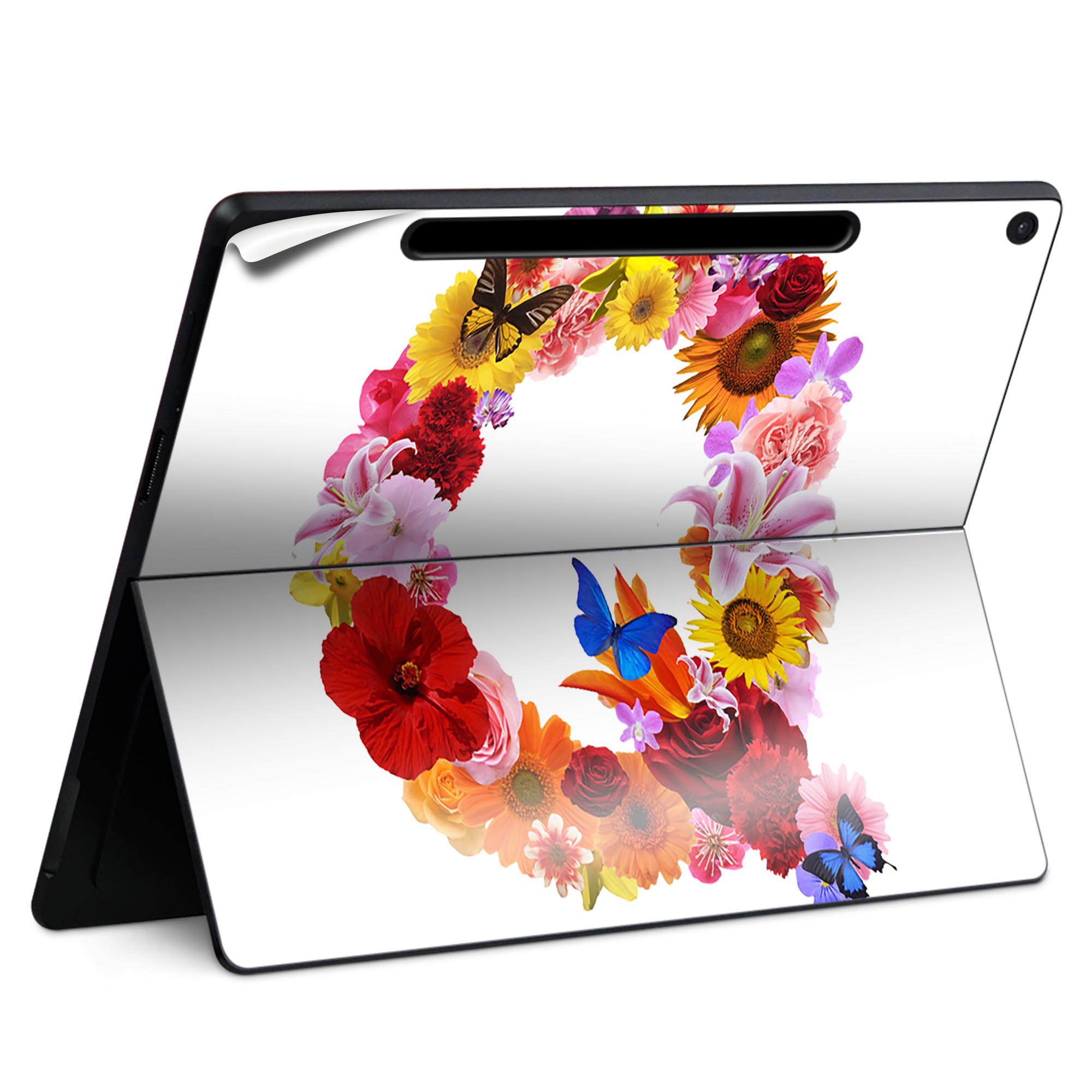 Surface Pro 12 インチ (2025) 用 スキンシール 全面スキンシール フル SurfacePro12 用 背面 底 ステ..