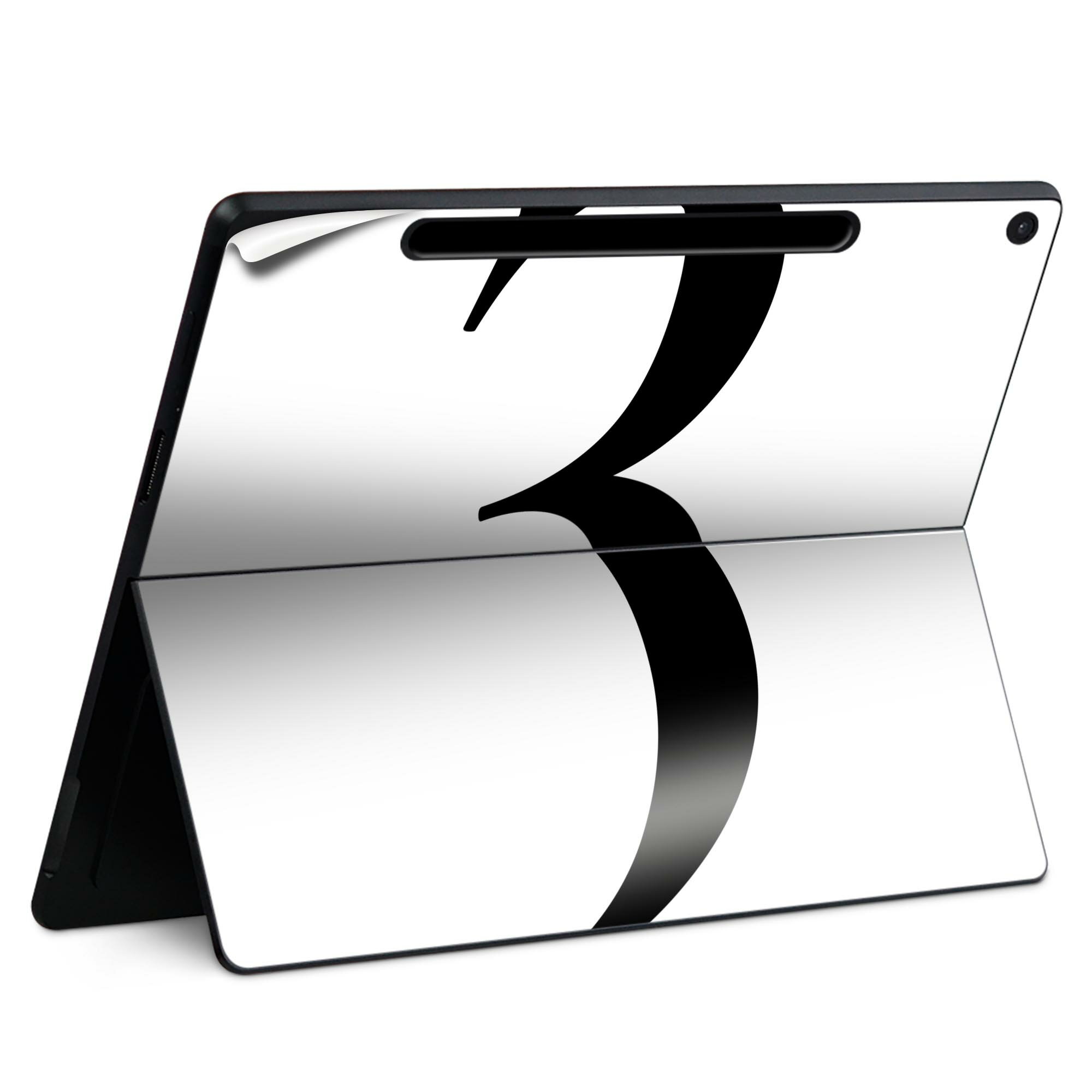 Surface Pro 12 インチ (2025) 用 スキンシール 全面スキンシール フル SurfacePro12 用 背面 底 ステッカー 保護シール 高品質再剥離性シート キャラクター かわいい 023396 女性 顔 人物 019527 文字 3