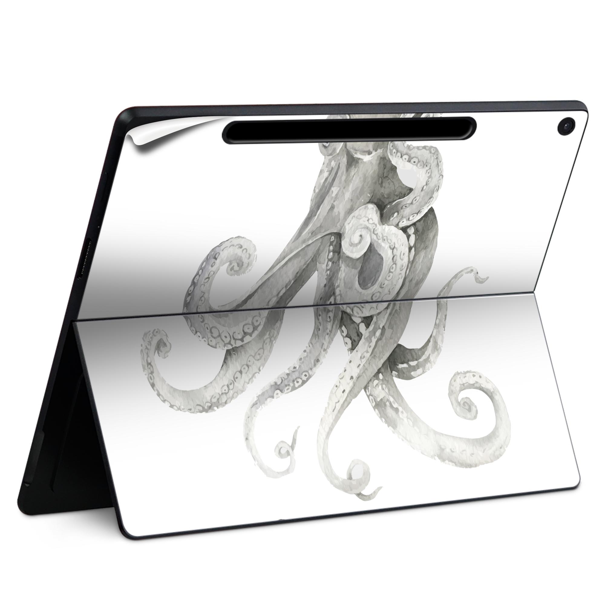 Surface Pro 12 インチ (2025) 用 スキンシール 全面スキンシール フル SurfacePro12 用 背面 底 ステ..