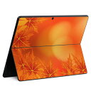 Surface Pro11(2024) / Pro10(for Business) / Pro9(2022) 共通対応 背面 保護 デザイン スキンシール Pro8/ProX 各種対応 001291 紅葉 秋