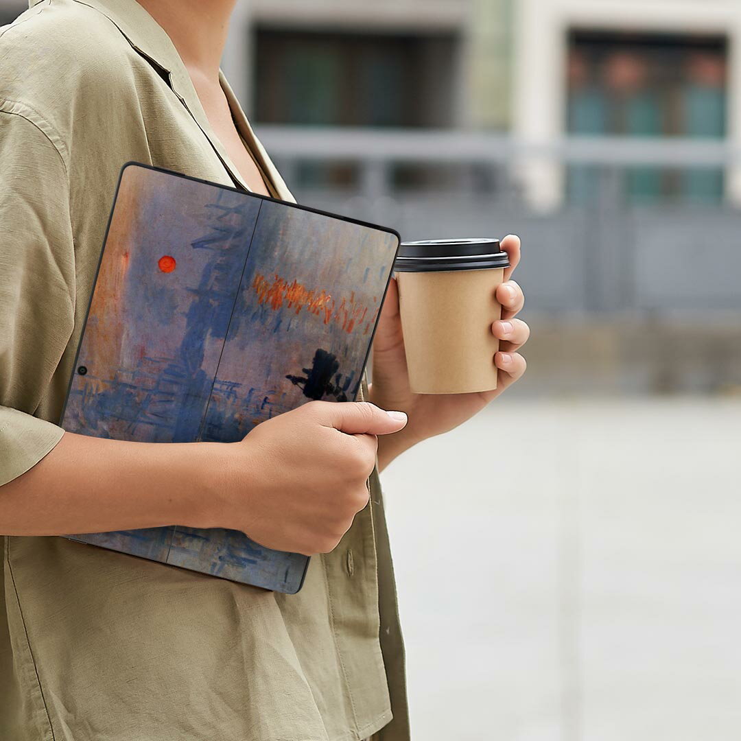 Surface Pro11(2024) / Pro10(for Business) / Pro9(2022) 共通対応 背面 保護 デザイン スキンシール Pro8/ProX 各種対応 003231 風景 景色 絵画 イラスト