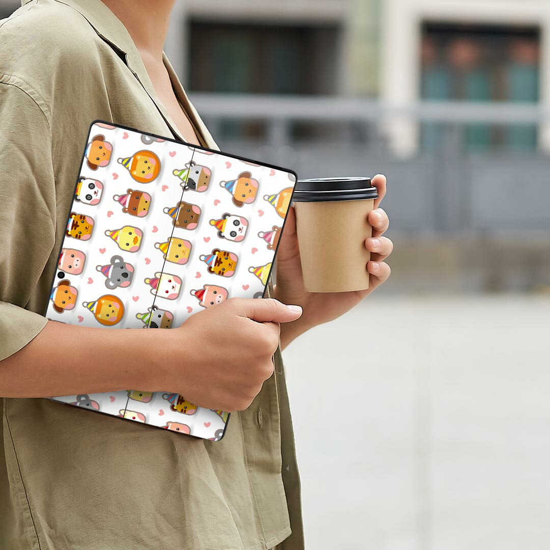 Surface Pro11(2024) / Pro10(for Business) / Pro9(2022) 共通対応 背面 保護 デザイン スキンシール Pro8/ProX 各種対応 007670 動物 キャラクター イラスト 模様