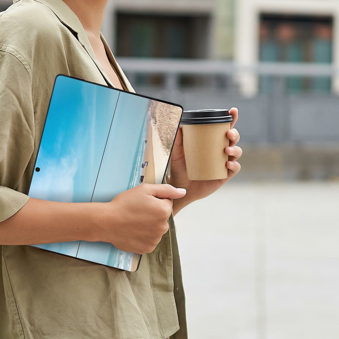 Surface Pro11(2024) / Pro10(for Business) / Pro9(2022) 共通対応 背面 保護 デザイン スキンシール Pro8/ProX 各種対応 014929 自然 景色 風景 海 夏