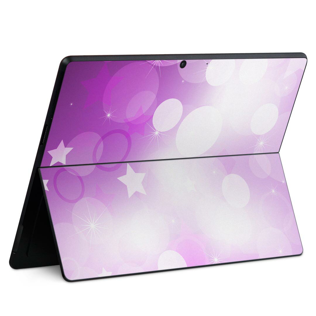 商品特徴・貼るだけでかんたん着せ替え、Surface Pro9 Pro 8 Surface Pro X 共通対応デザインスキンシール・高精細プリントで写真と遜色のない仕上がり！半光沢シートでしっとりツヤのある表現力・ちょっとしたすり傷からS...