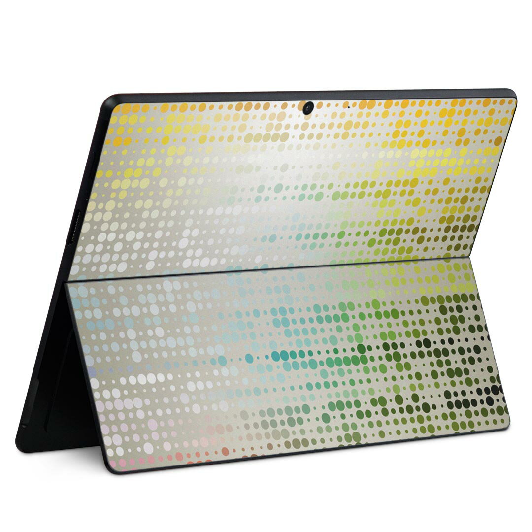 Surface Pro11(2024) / Pro10(for Business) / Pro9(2022) 共通対応 背面 保護 デザイン スキンシール Pro8/ProX 各種対応 002351 模様 カラフル