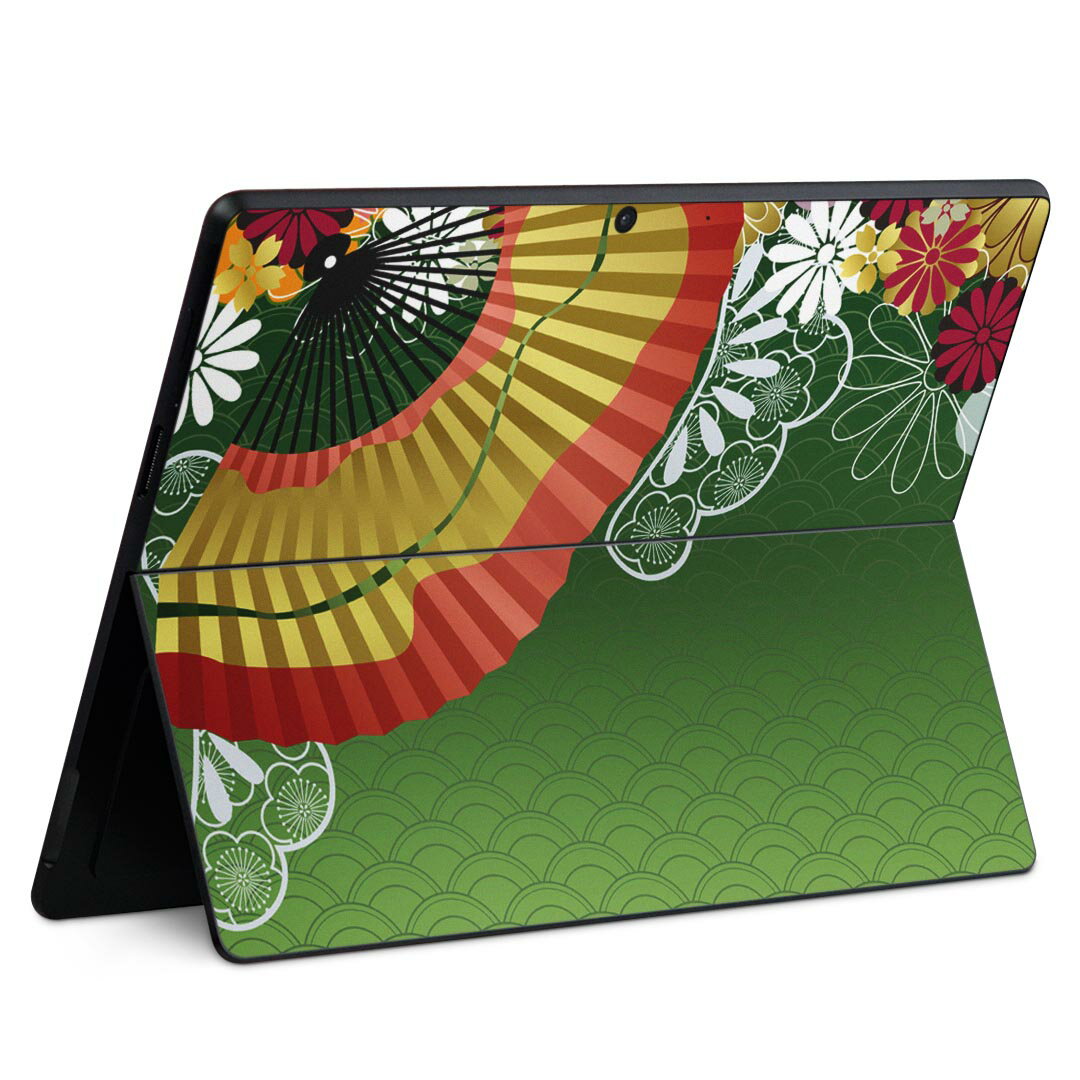 Surface Pro11(2024) / Pro10(for Business) / Pro9(2022) 共通対応 背面 保護 デザイン スキンシール ..