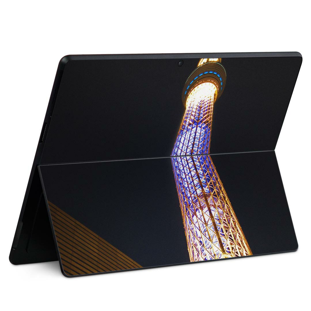 Surface Pro11(2024) / Pro10(for Business) / Pro9(2022) 共通対応 背面 保護 デザイン スキンシール Pro8/ProX 各種対応 002838 景色 風景 写真
