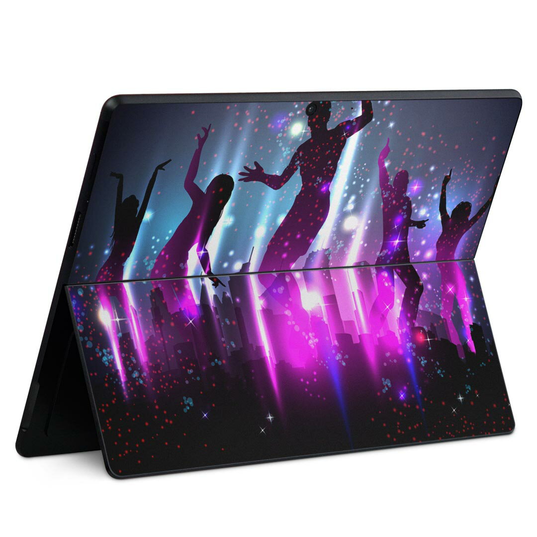 Surface Pro11(2024) / Pro10(for Business) / Pro9(2022) 共通対応 背面 保護 デザイン スキンシール ..