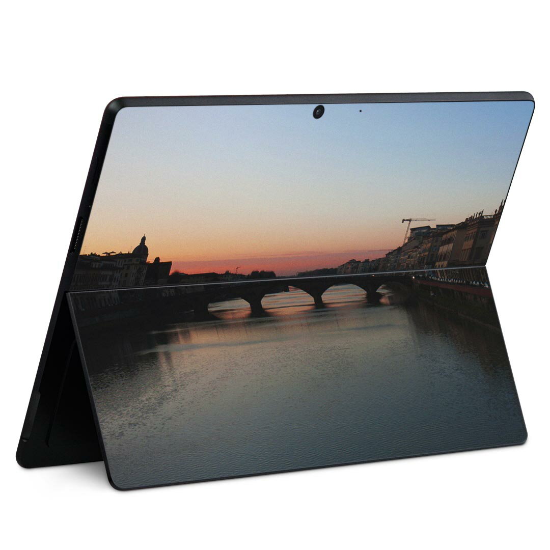 Surface Pro11(2024) / Pro10(for Business) / Pro9(2022) 共通対応 背面 保護 デザイン スキンシール Pro8/ProX 各種対応 003293 クール 外国 写真 景色 風景