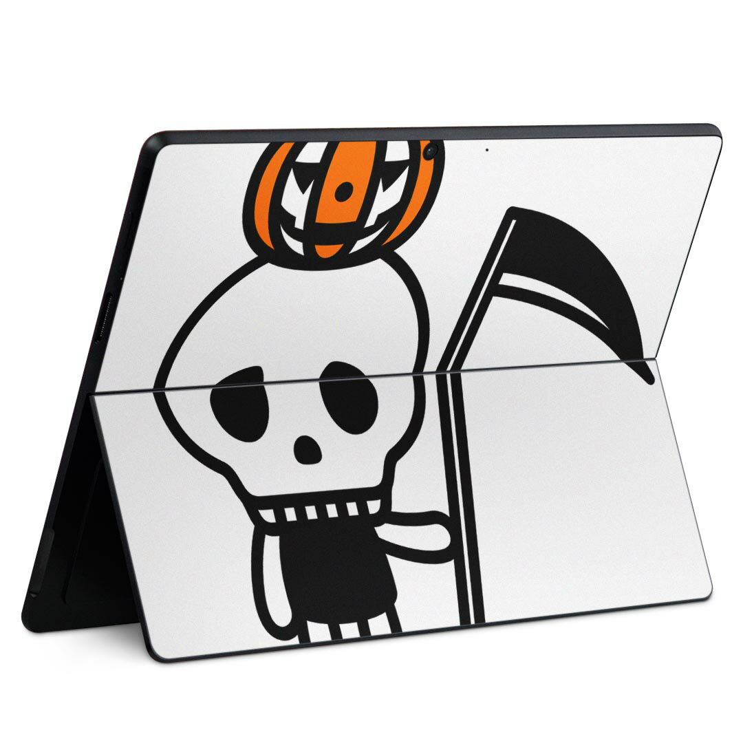 Surface Pro11(2024) / Pro10(for Business) / Pro9(2022) 共通対応 背面 保護 デザイン スキンシール Pro8/ProX 各種対応 003309 ハロウィン キャラクター
