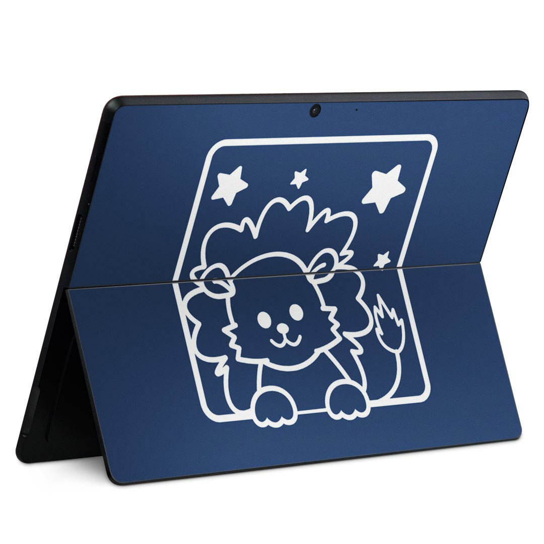 Surface Pro11(2024) / Pro10(for Business) / Pro9(2022) 共通対応 背面 保護 デザイン スキンシール Pro8/ProX 各種対応 003360 星座..