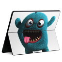 Surface Pro11(2024) / Pro10(for Business) / Pro9(2022) 共通対応 背面 保護 デザイン スキンシール Pro8/ProX 各種対応 003431 モンスター キャラクター