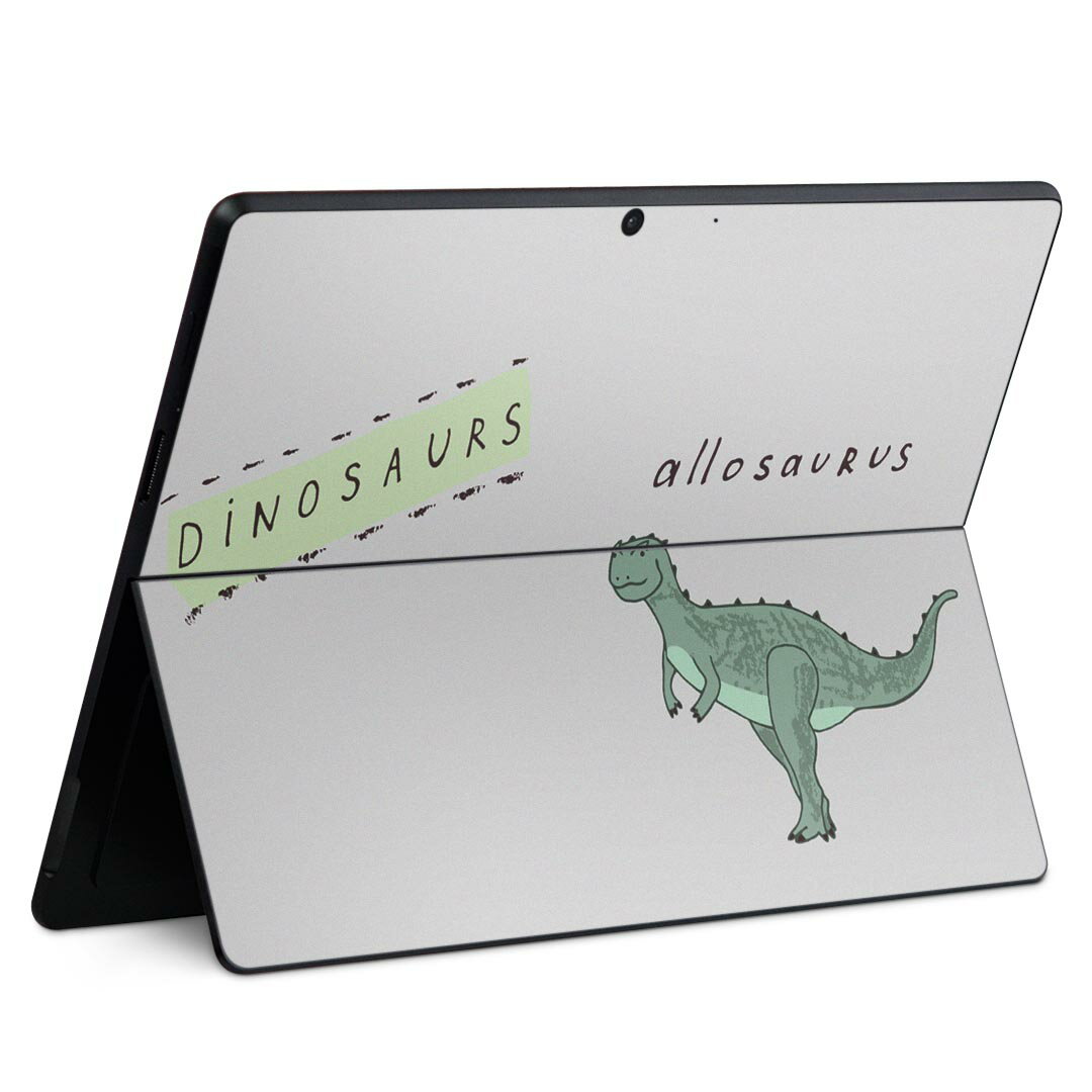 Surface Pro11(2024) / Pro10(for Business) / Pro9(2022) 공통 대응 후면 보호 디자인 스킨 씰 Pro8/ProX 각종 대응 020785 공룡 아로사우루스